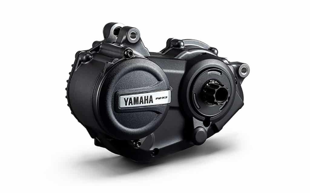 Das Bild zeigt einen Yamaha PW-X3 Mittelmotor.