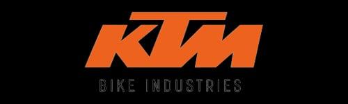 KTM Logo auf transparentem Hintergrund