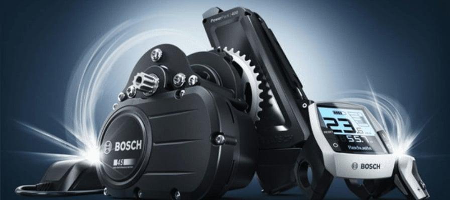 Bosch E-Bike System mit Motor, Akku und Display