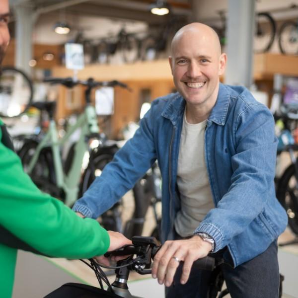 Beratung beim e-Bike Kauf, Oli.P und Ralf