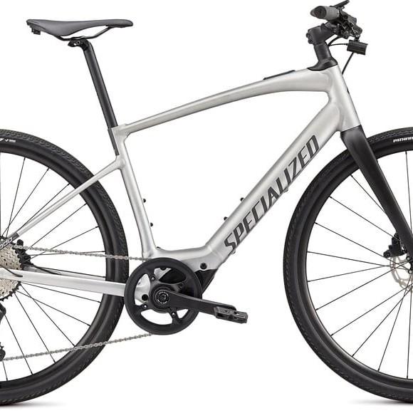 Specialized Vado SL 50 E-Bike in Schwarz und Silber Seitenansicht