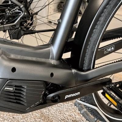 Pinion Getriebeeinheit an E-Bike mit Riemenantrieb