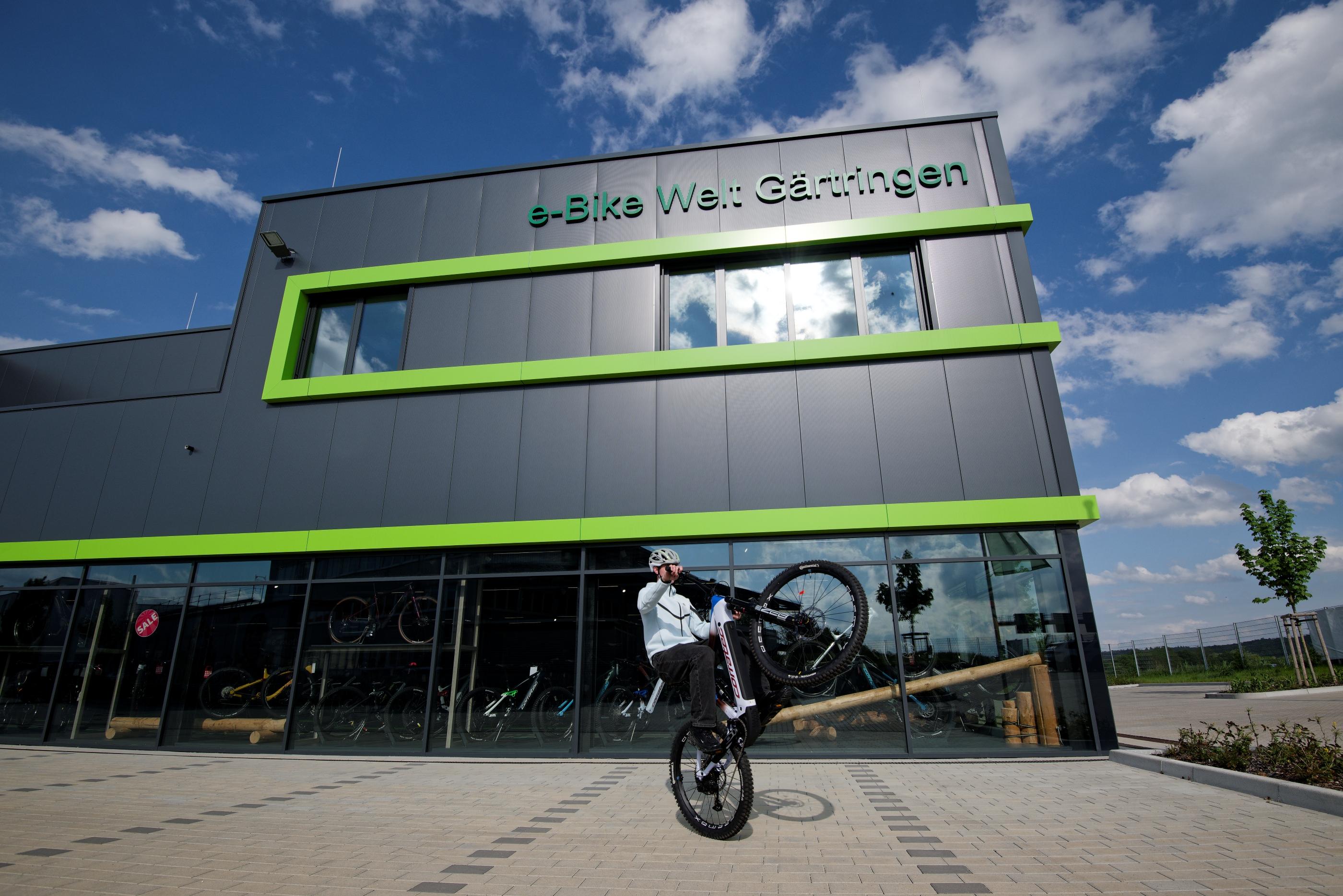 Innenansicht der e-motion e-Bike Welt Gärtringen