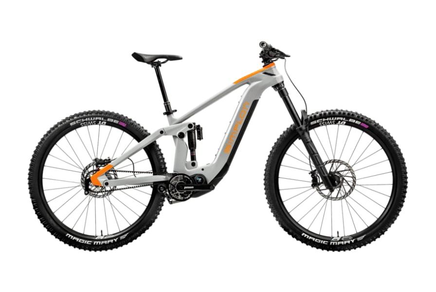 Simplon E-Bike mit Pinion Motor und Getriebeeinheit seitlich