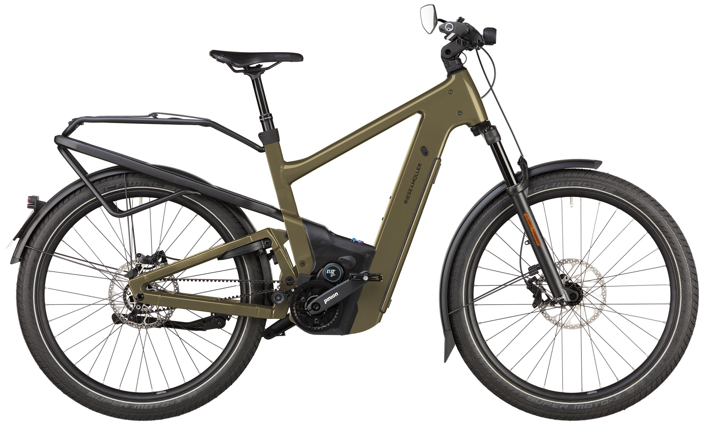 Riese & Müller Delite5 pinion HS Schwarz/Grün/Braun/Gold – Image 3