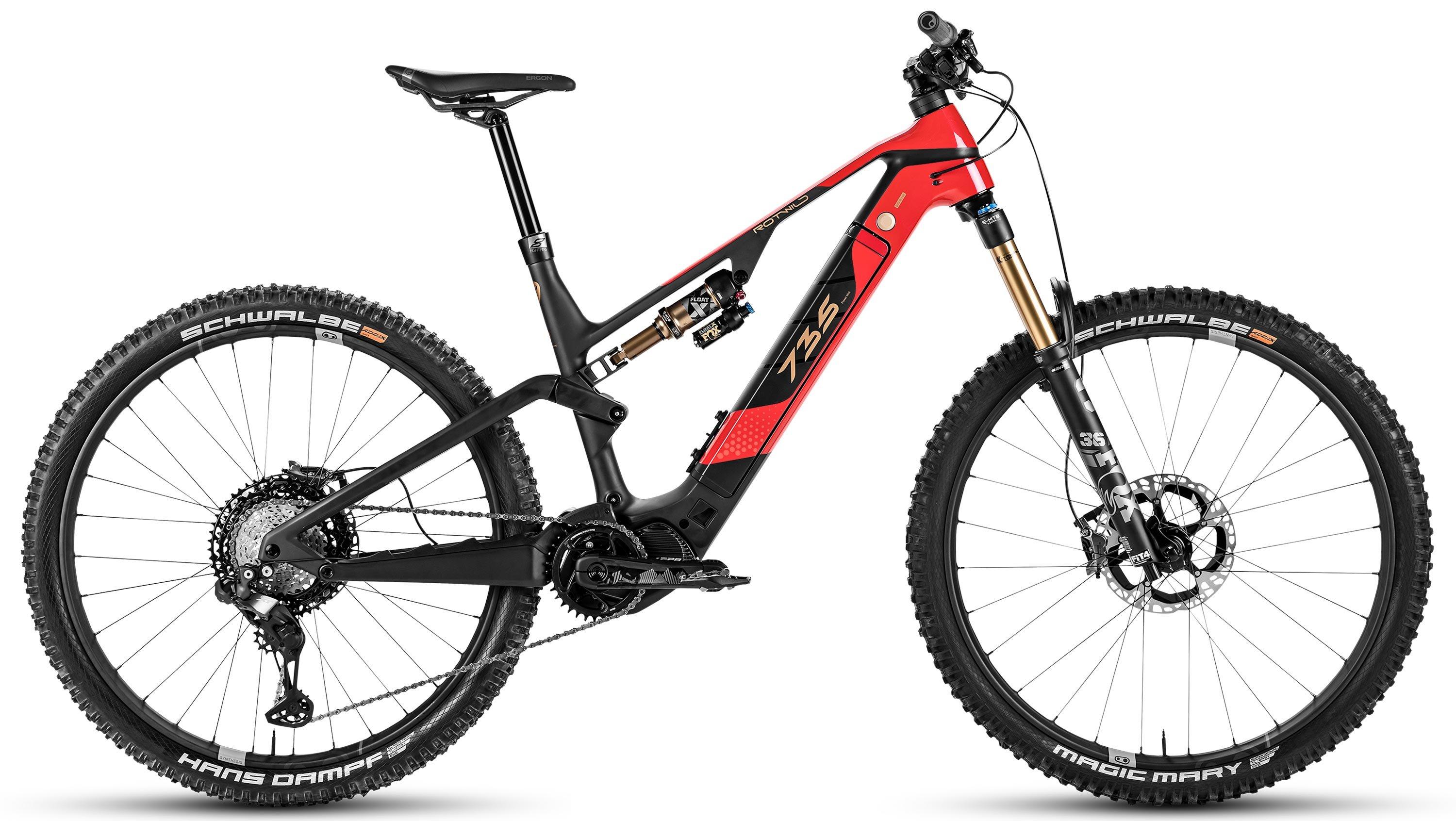 Rotwild R.X735 Ultra Schwarz/Antrazit/Rot