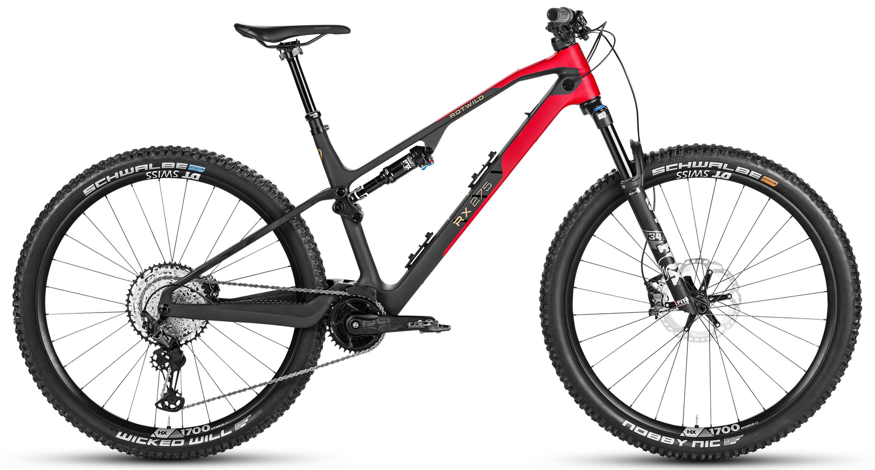 Rotwild R.X275 Pro Schwarz/Antrazit/Rot