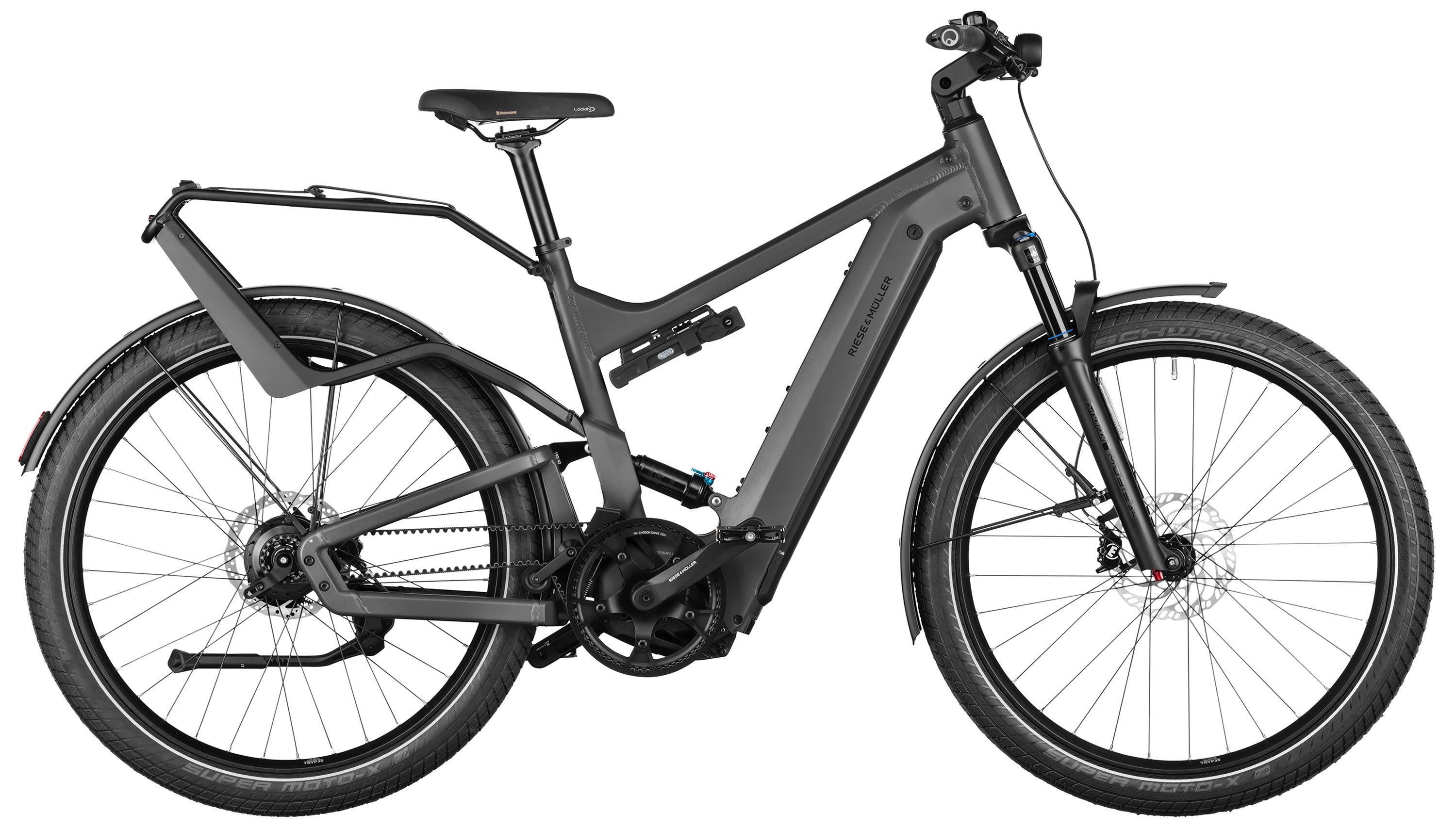 Riese & Müller Delite4 GT rohloff Schwarz/Antrazit/Grau