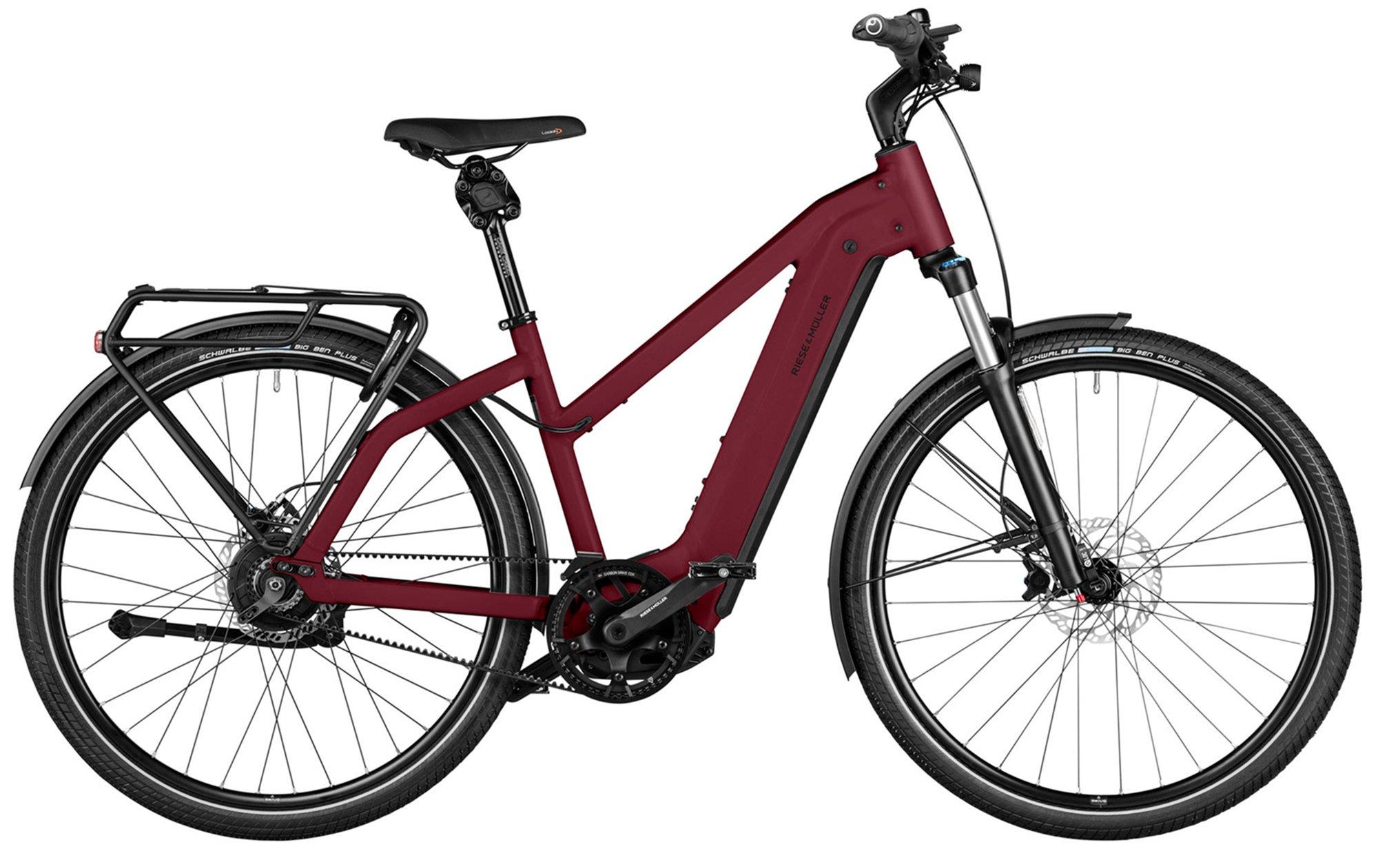 Riese & Müller Charger4 Mixte vario Rot