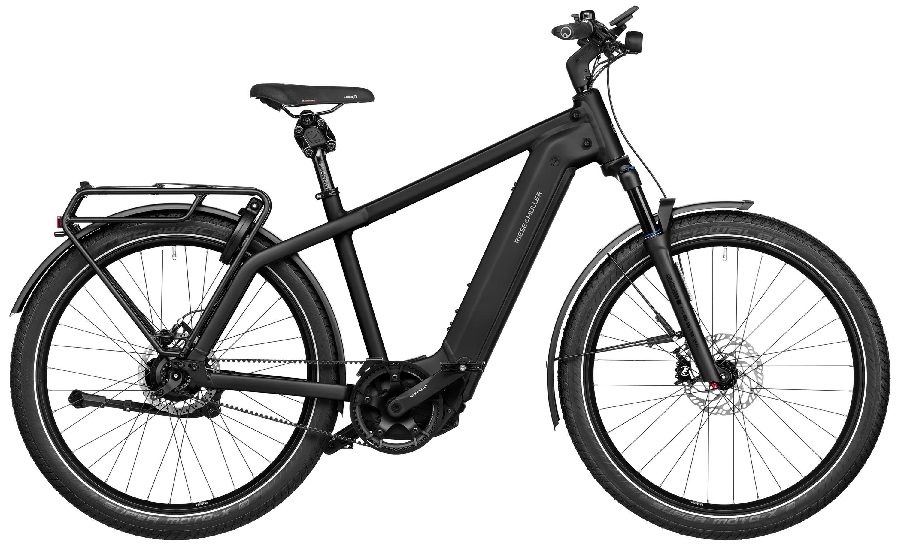 Riese & Müller Charger4 GT rohloff Schwarz/Antrazit