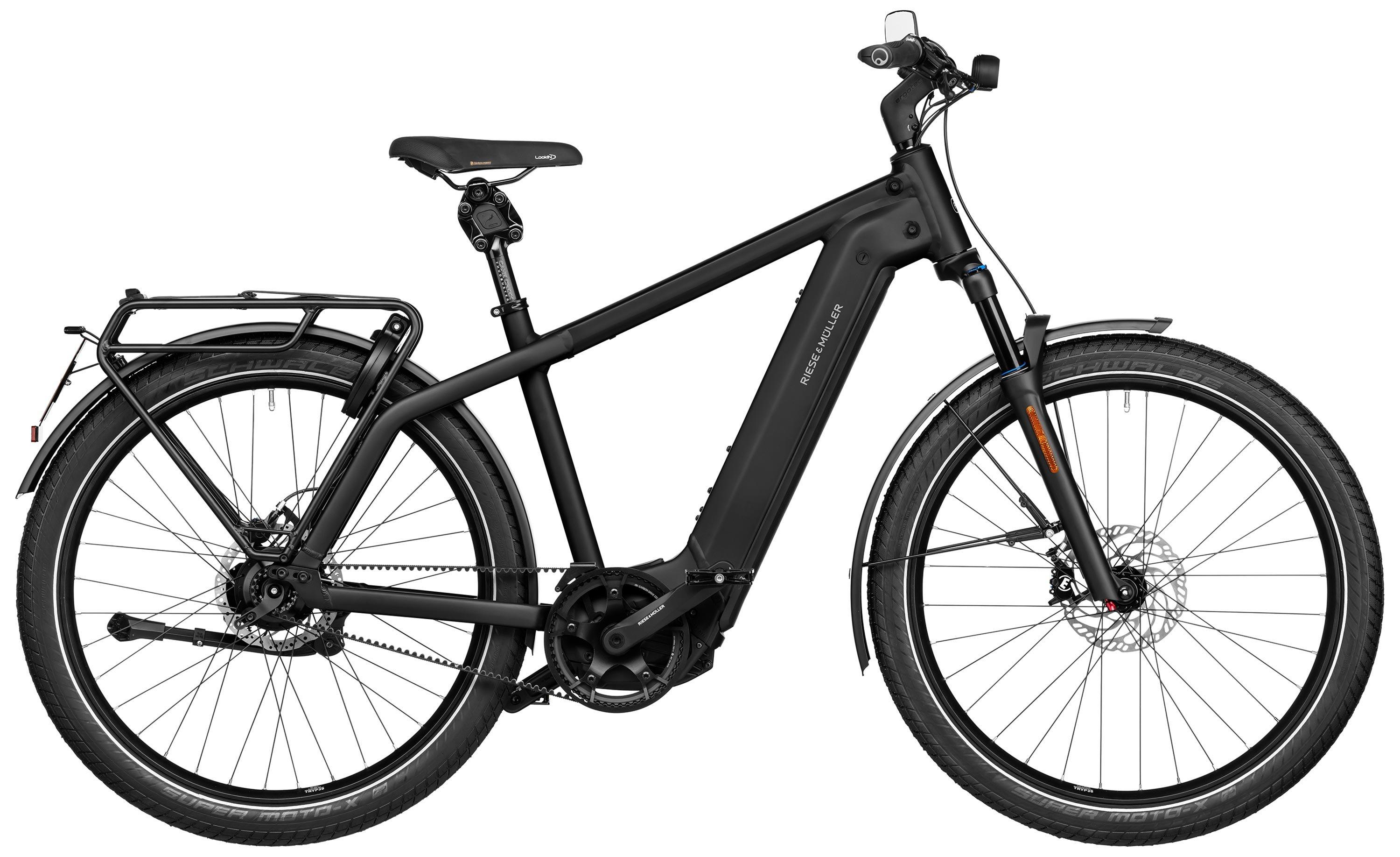 Riese & Müller Charger4 GT rohloff HS Schwarz/Antrazit