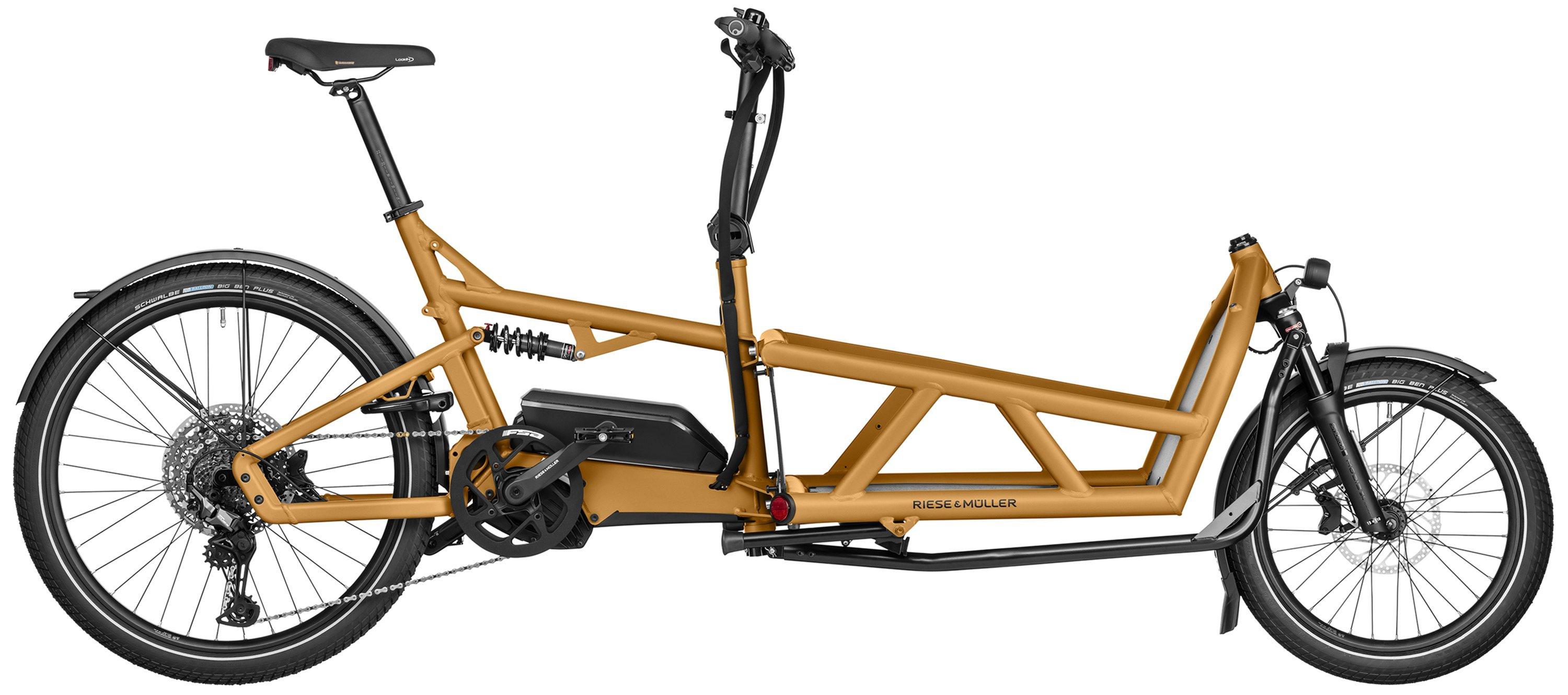 Riese & Müller Load4 60 touring Orange/Gelb/Gold