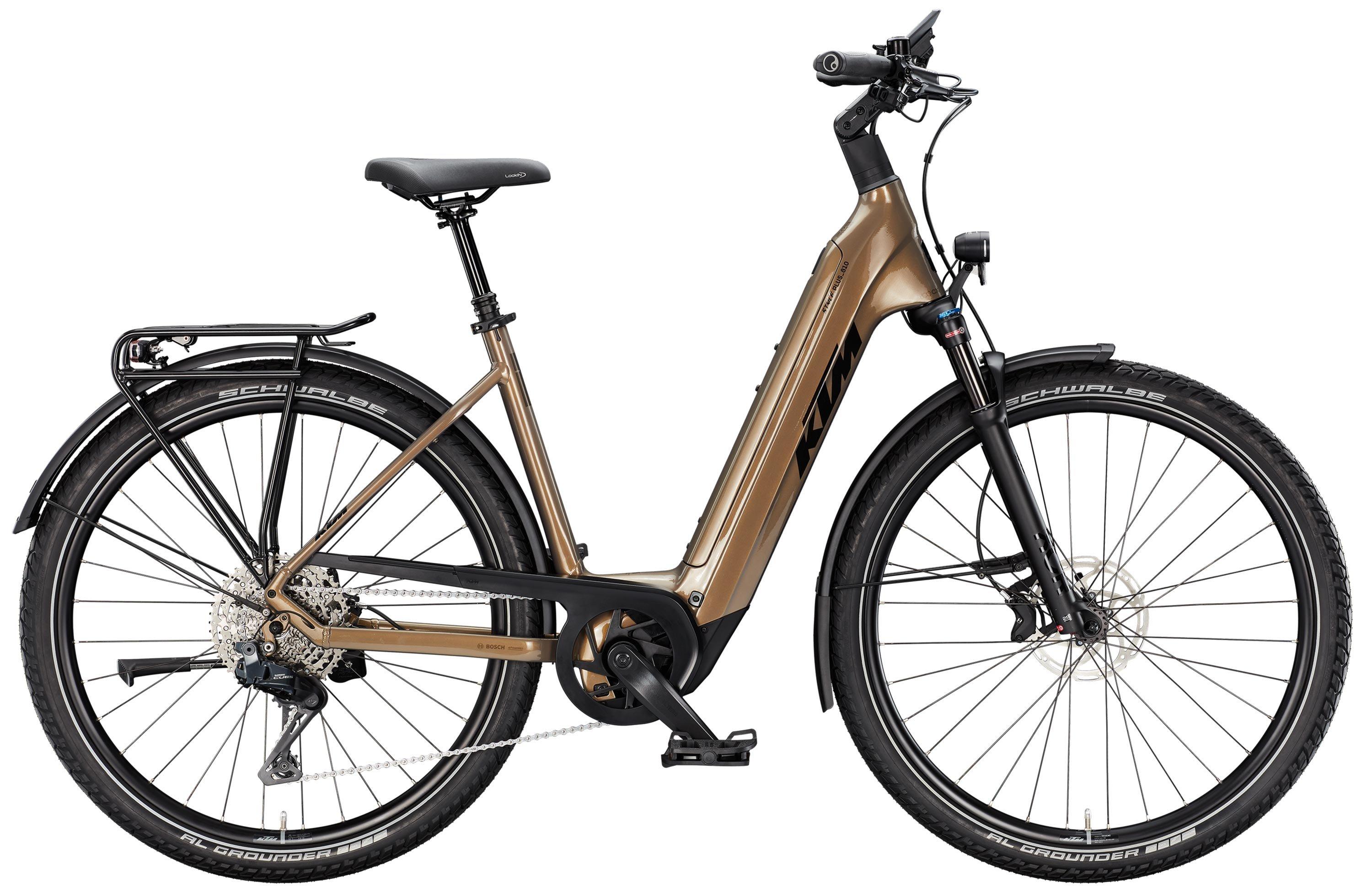 KTM Macina Gran 810 Schwarz/Braun/Gold