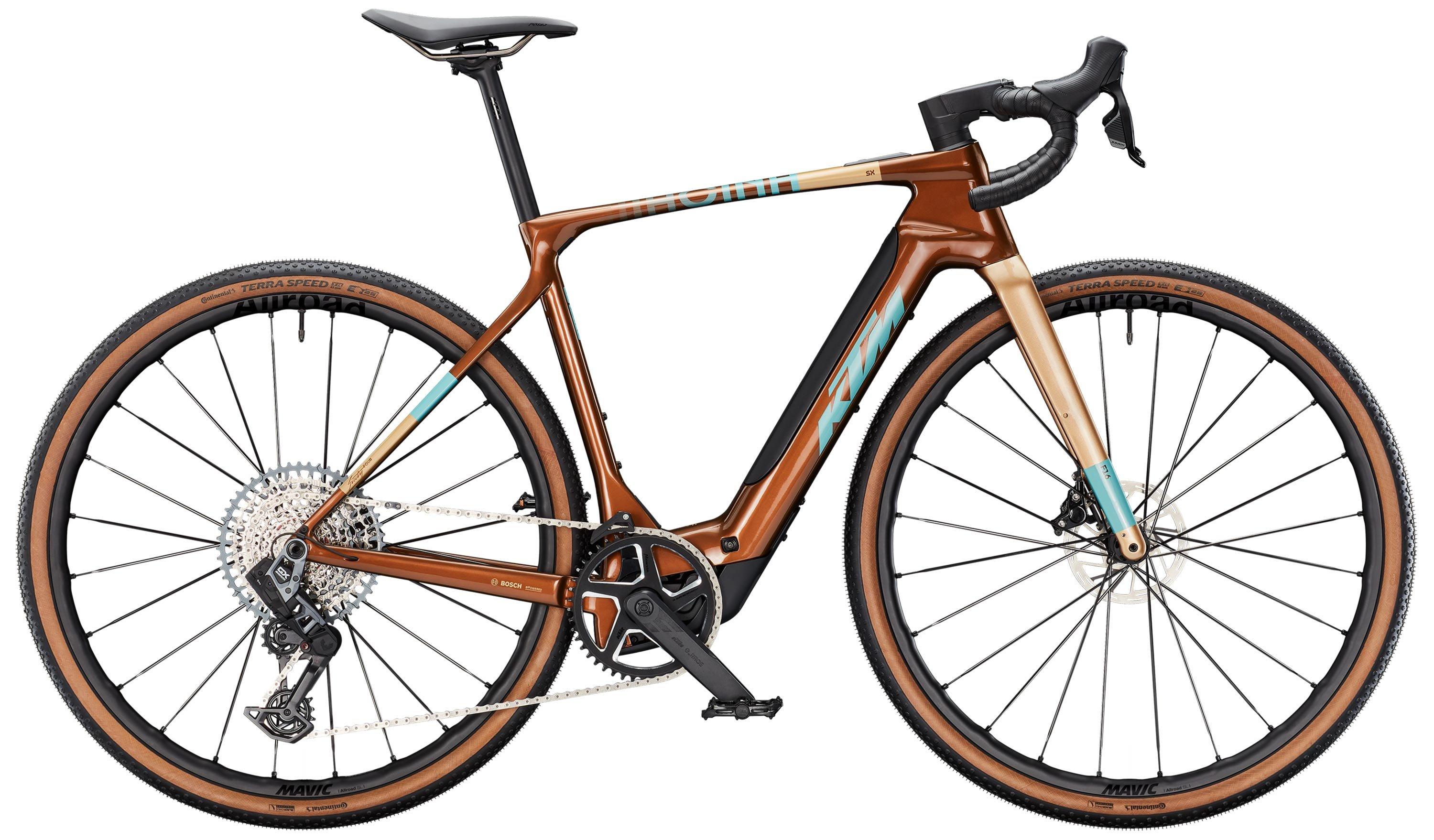 KTM Macina Gravelator SX Prime Schwarz/Braun/Bronze