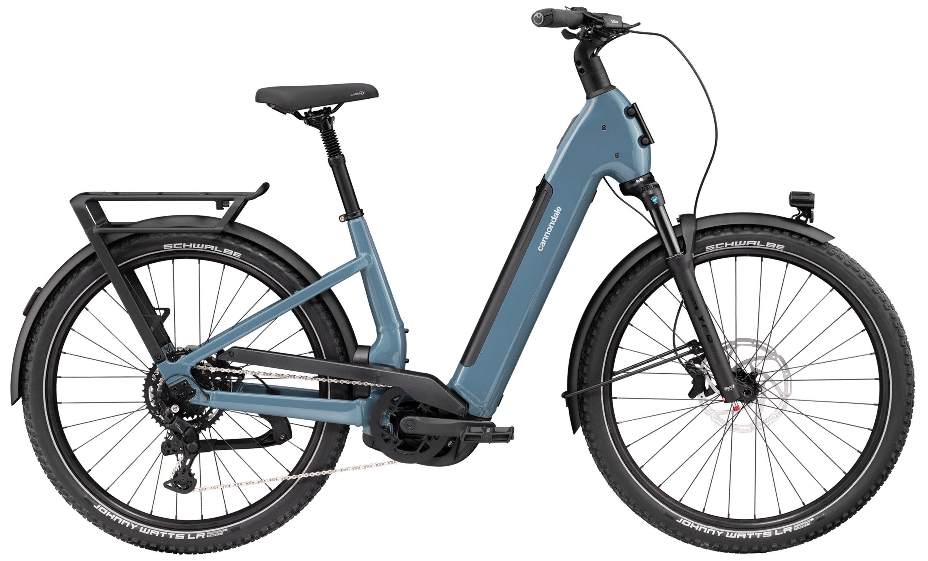 Cannondale Tesoro 2 Low StepThru Schwarz/Blau