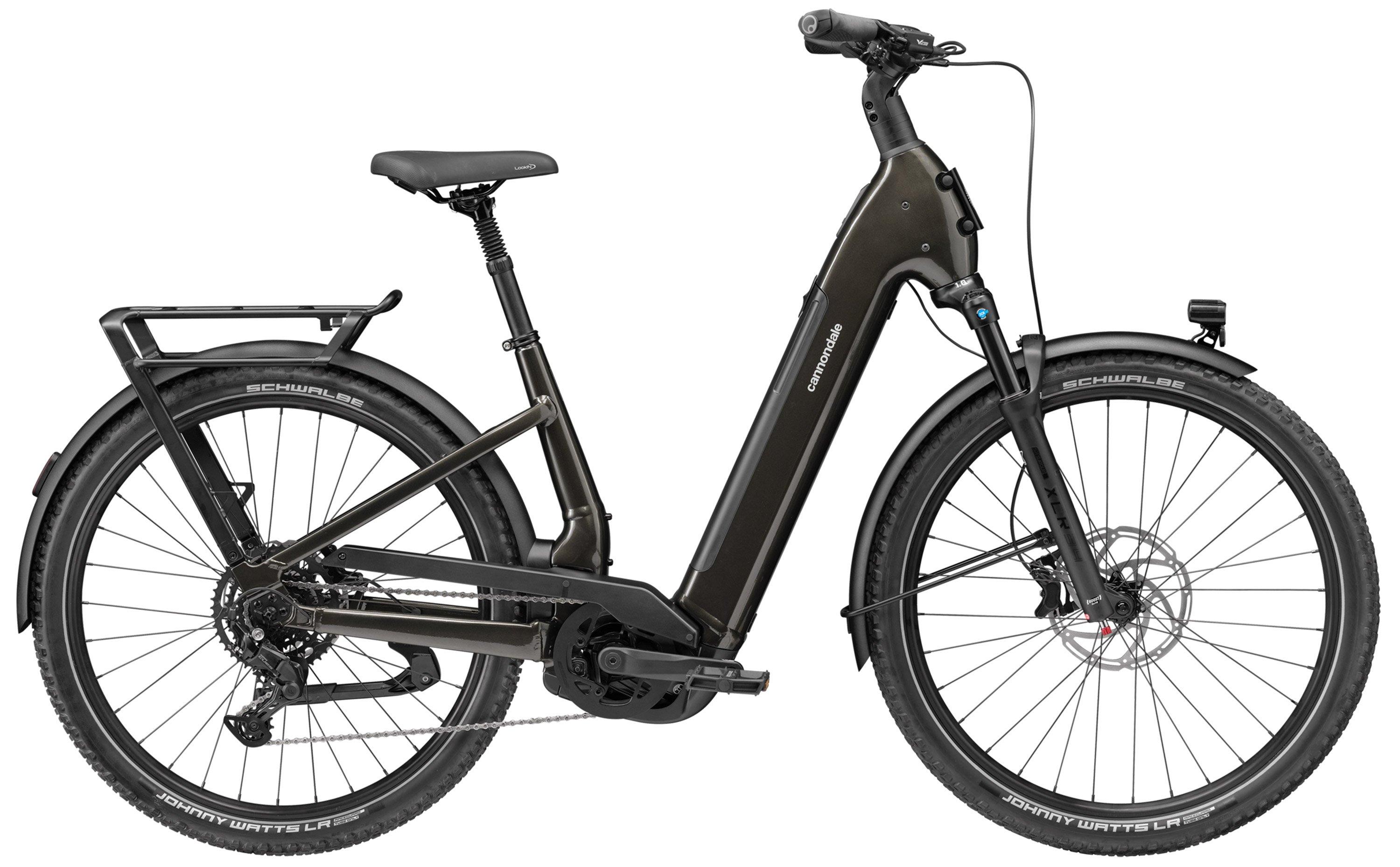 Cannondale Tesoro 2 Low StepThru Schwarz/Grün