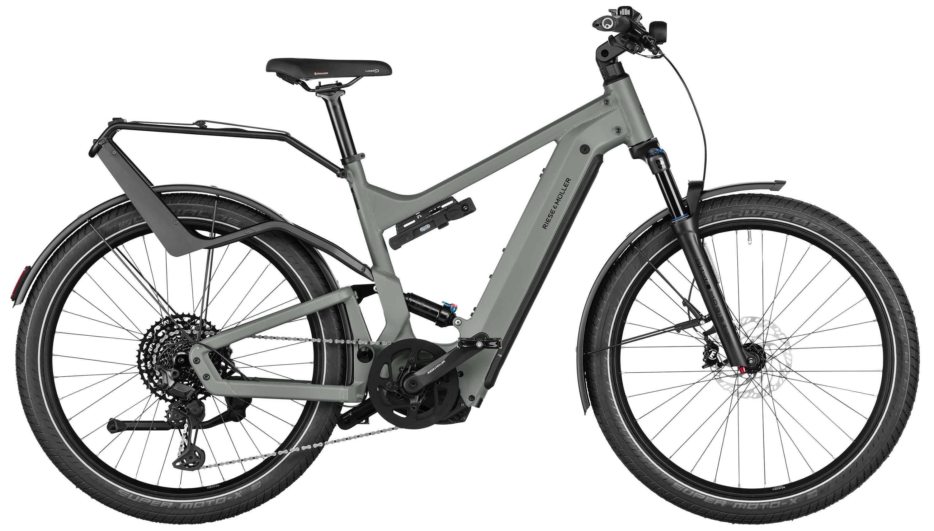 Riese & Müller Delite4 GT touring Grau/Grün – Image 1