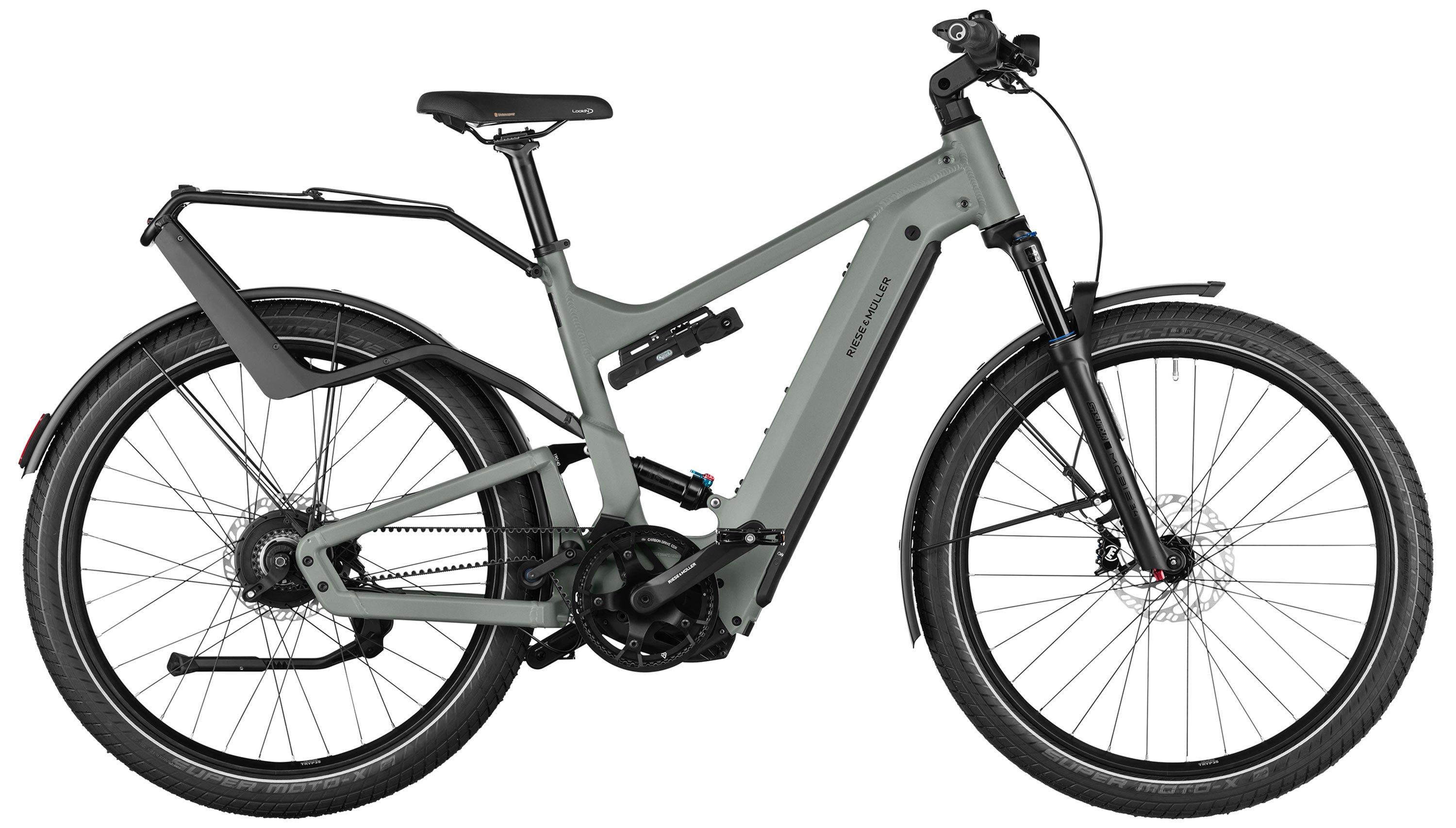Riese & Müller Delite4 GT vario Grau/Grün – Image 1