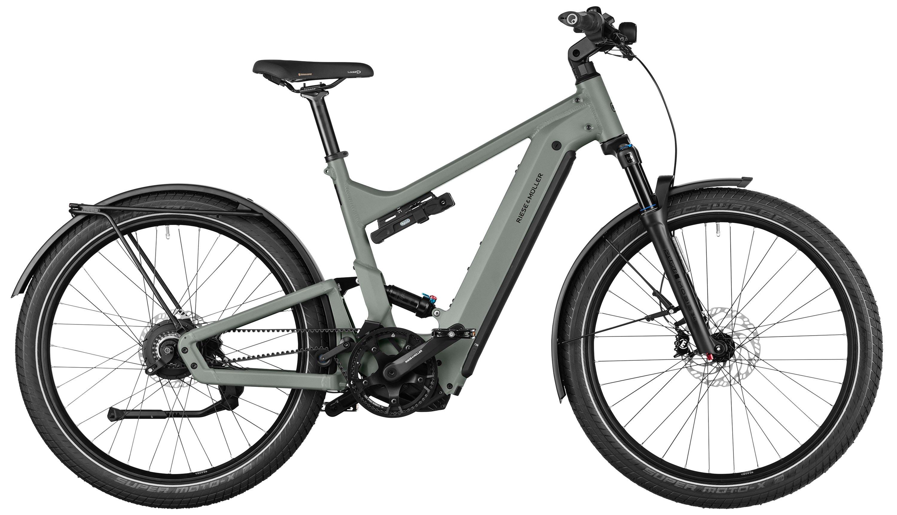 Riese & Müller Delite4 GT vario Grau/Grün – Image 2