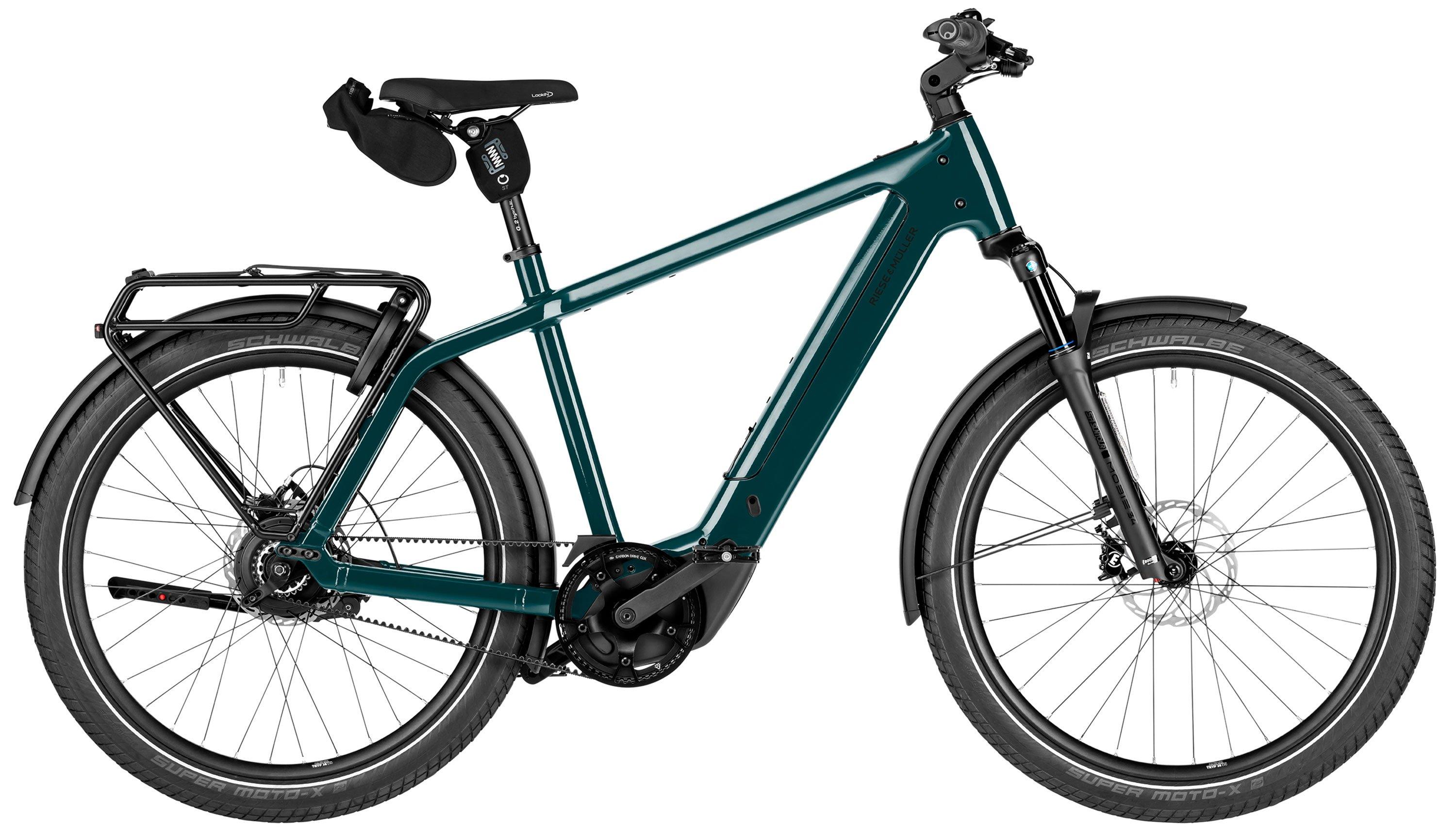 Riese & Müller Charger5 vario Blau/Grün/Türkis