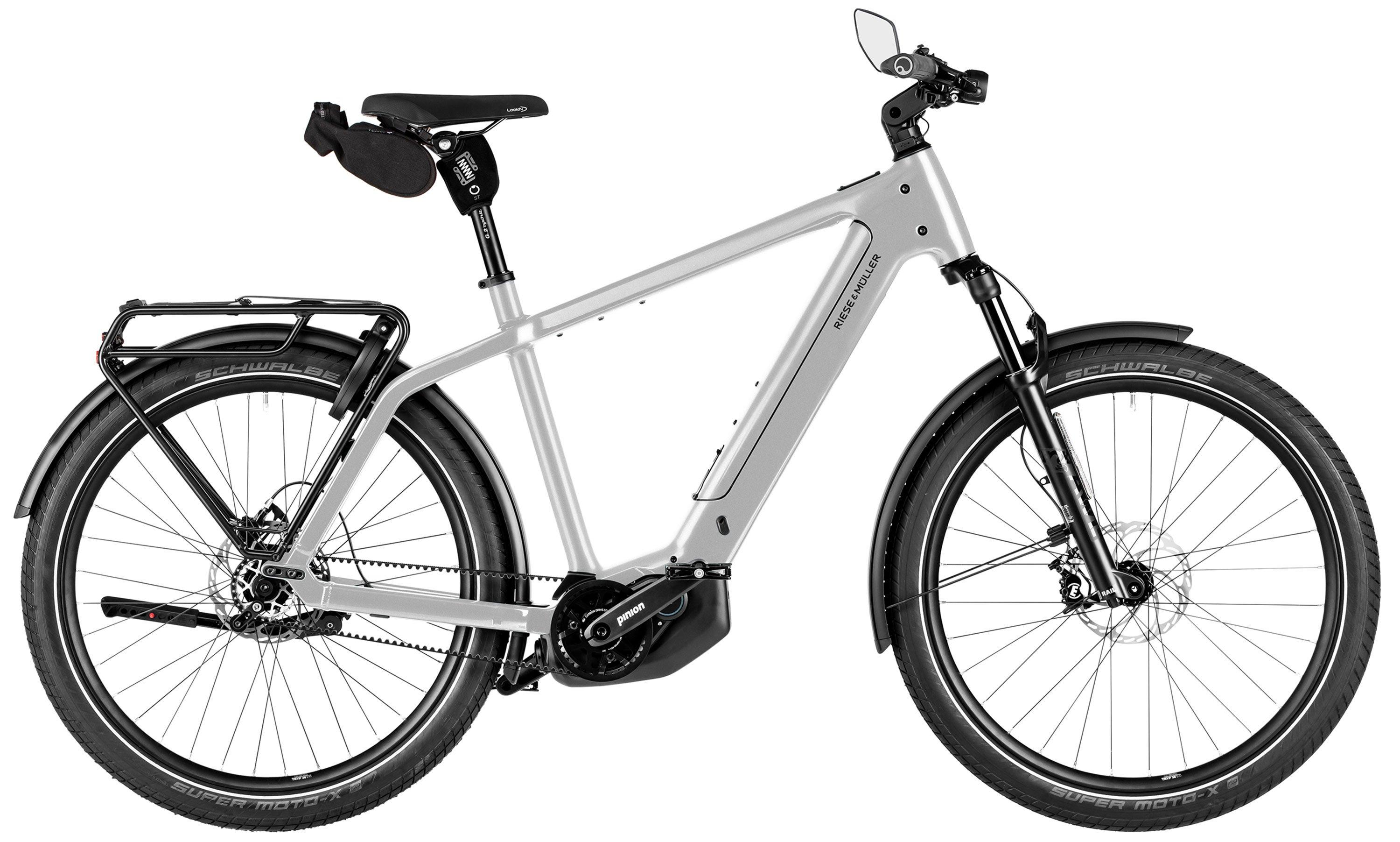 Riese & Müller Charger5 pinion Schwarz/Blau