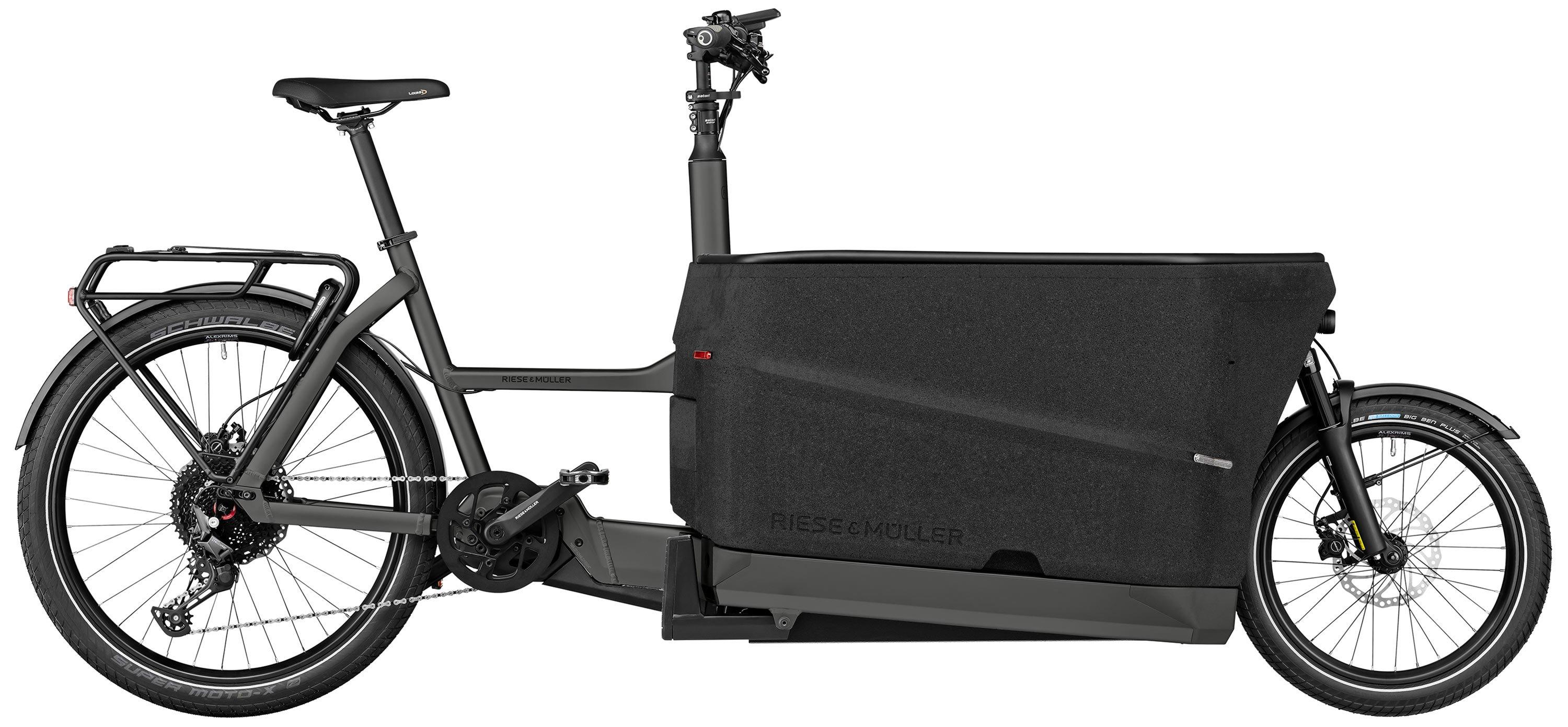 Riese & Müller Packster2 70 touring Schwarz/Antrazit/Grau