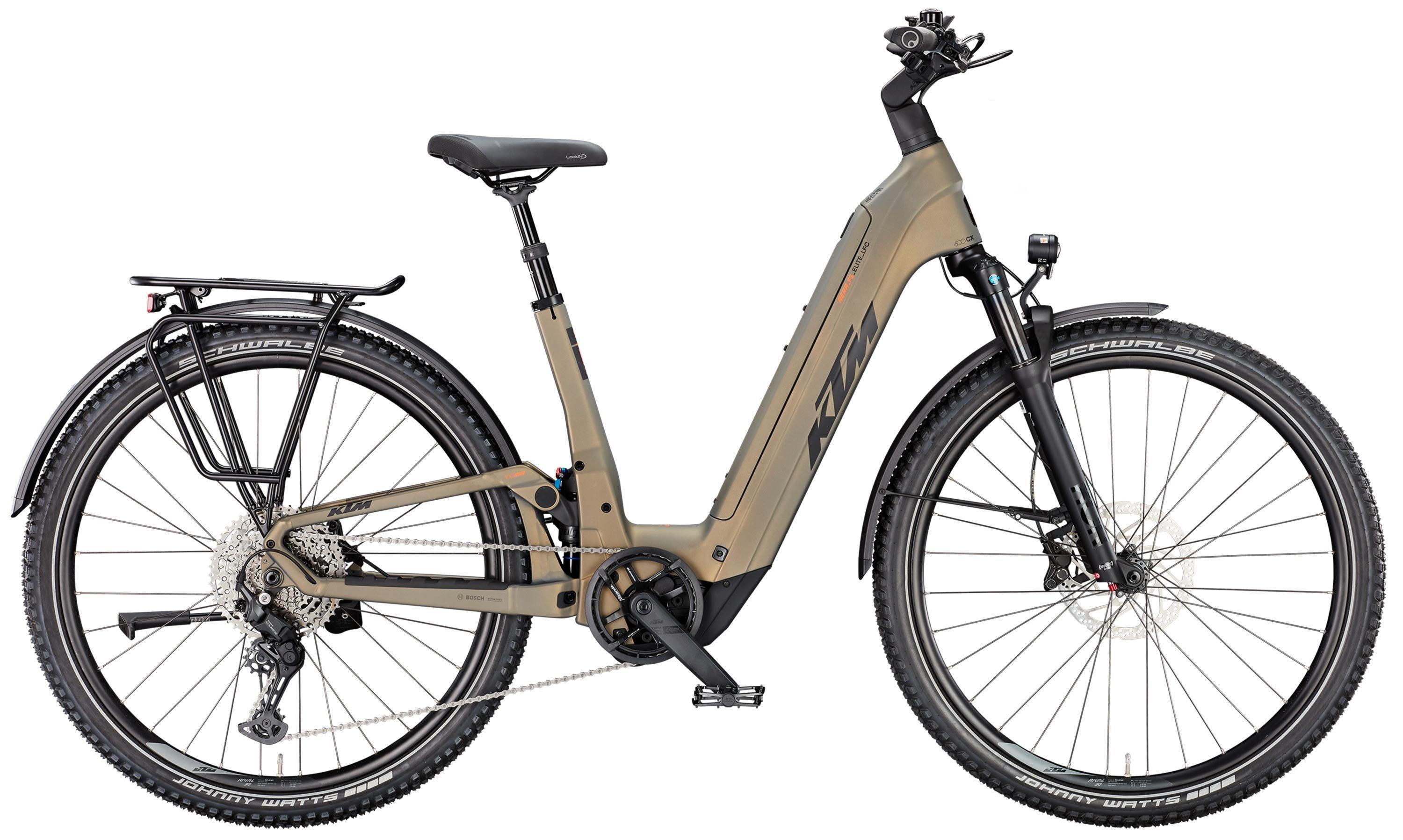 KTM Macina Aera FS Elite LFC Braun/Gold