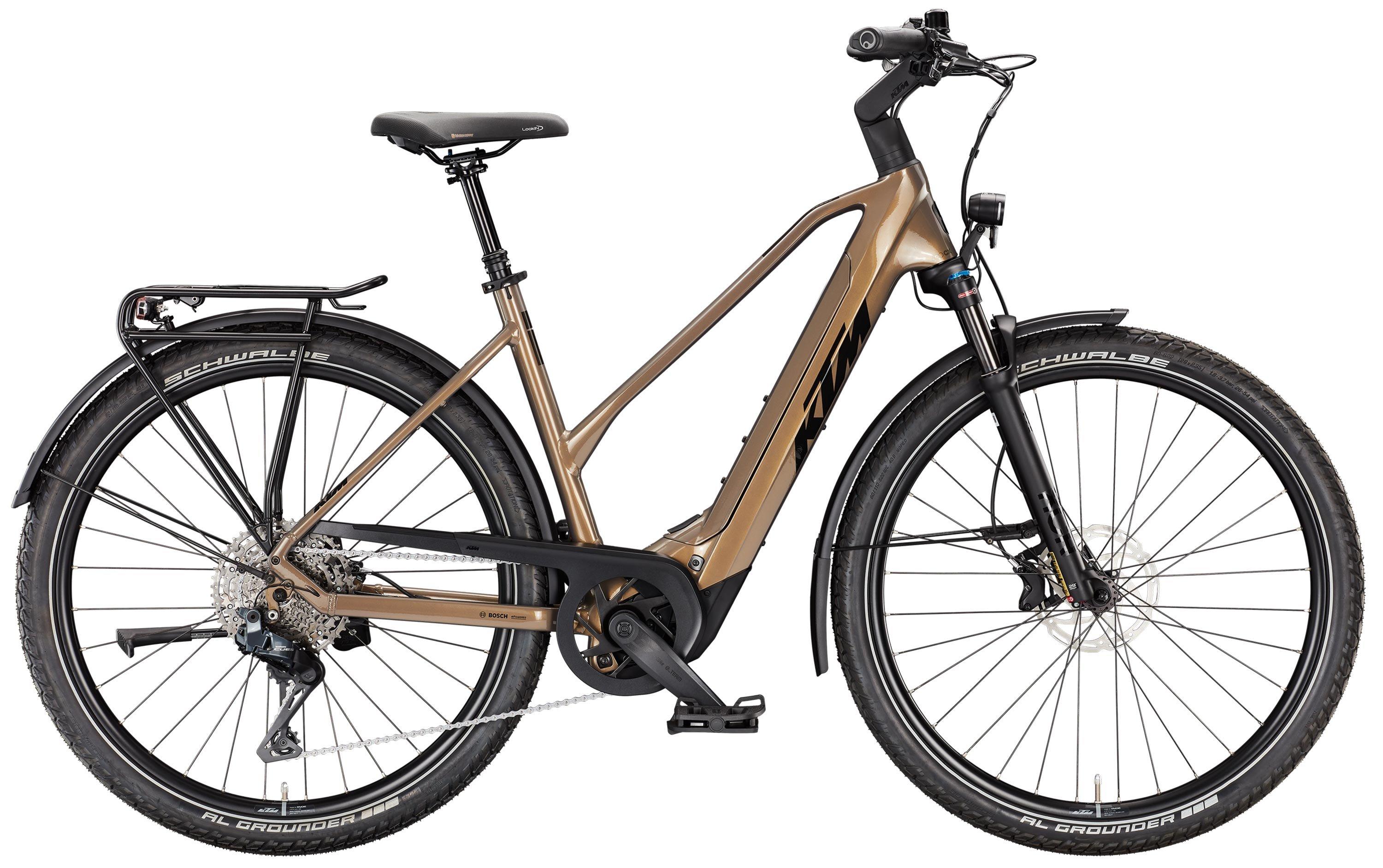 KTM Macina Gran 810 Di2 Schwarz/Braun/Gold