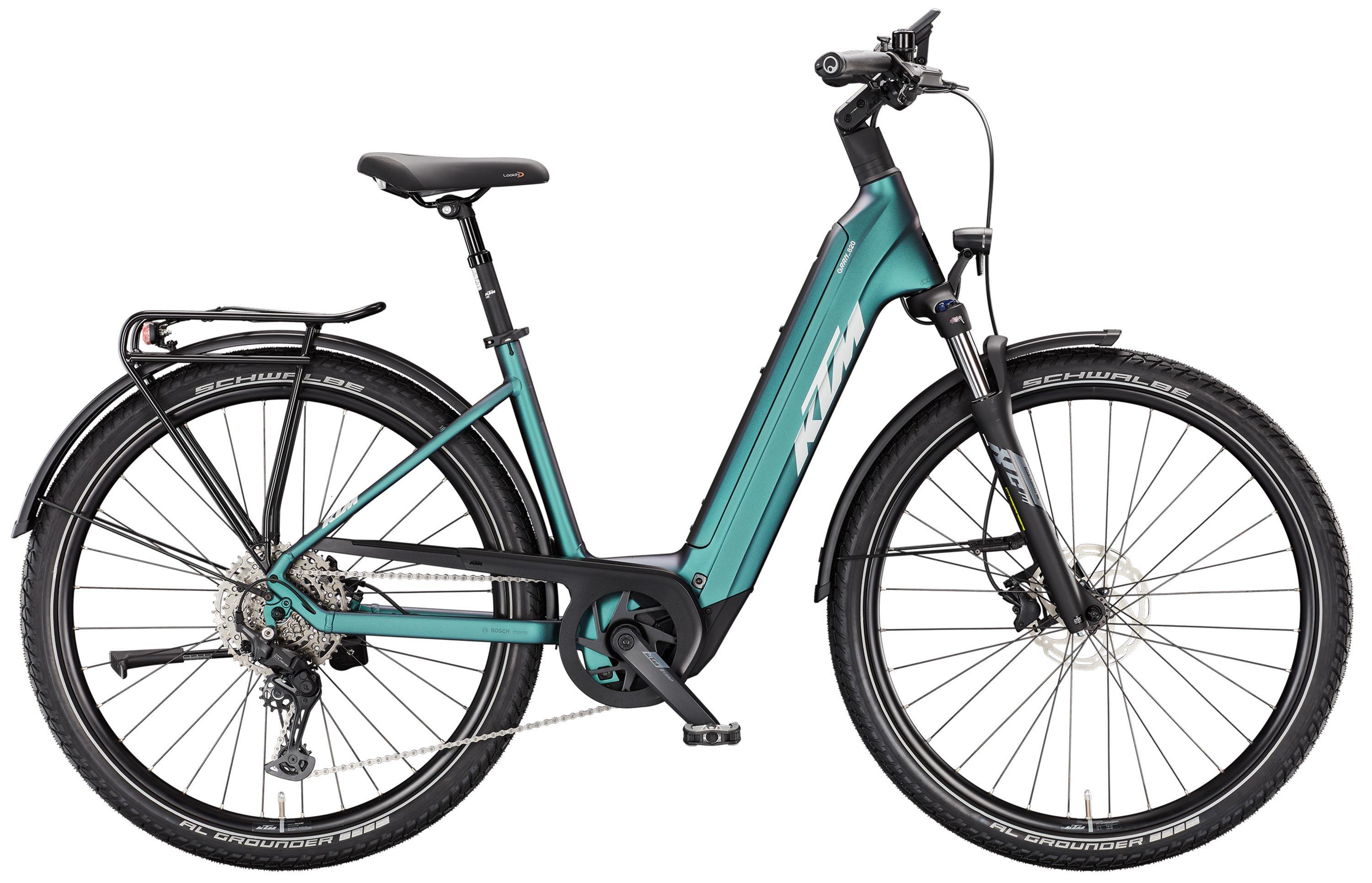 KTM Macina Gran 820 Schwarz/Blau/Grün/Lila