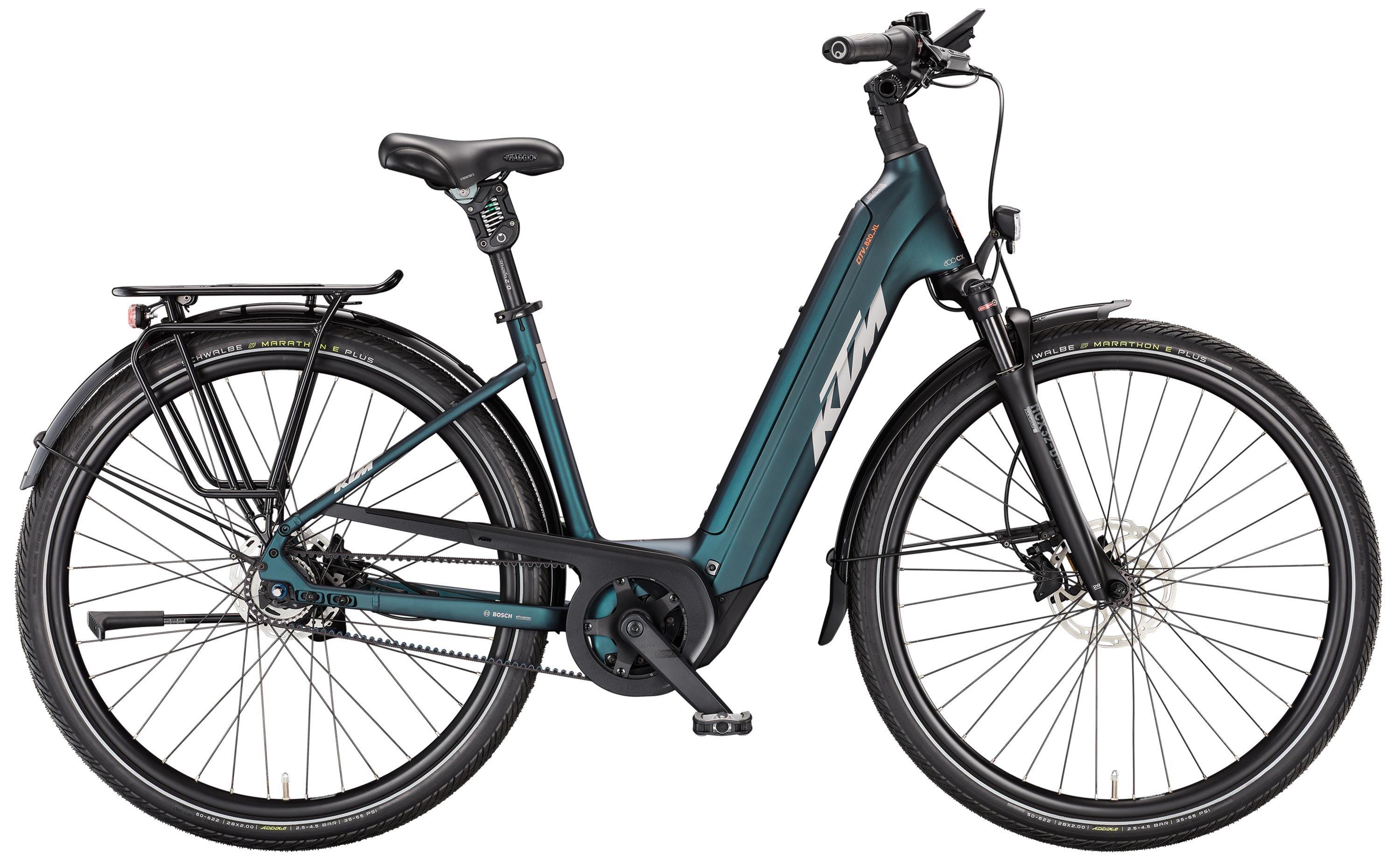 KTM Macina City 820 XL Belt Schwarz/Blau/Grün