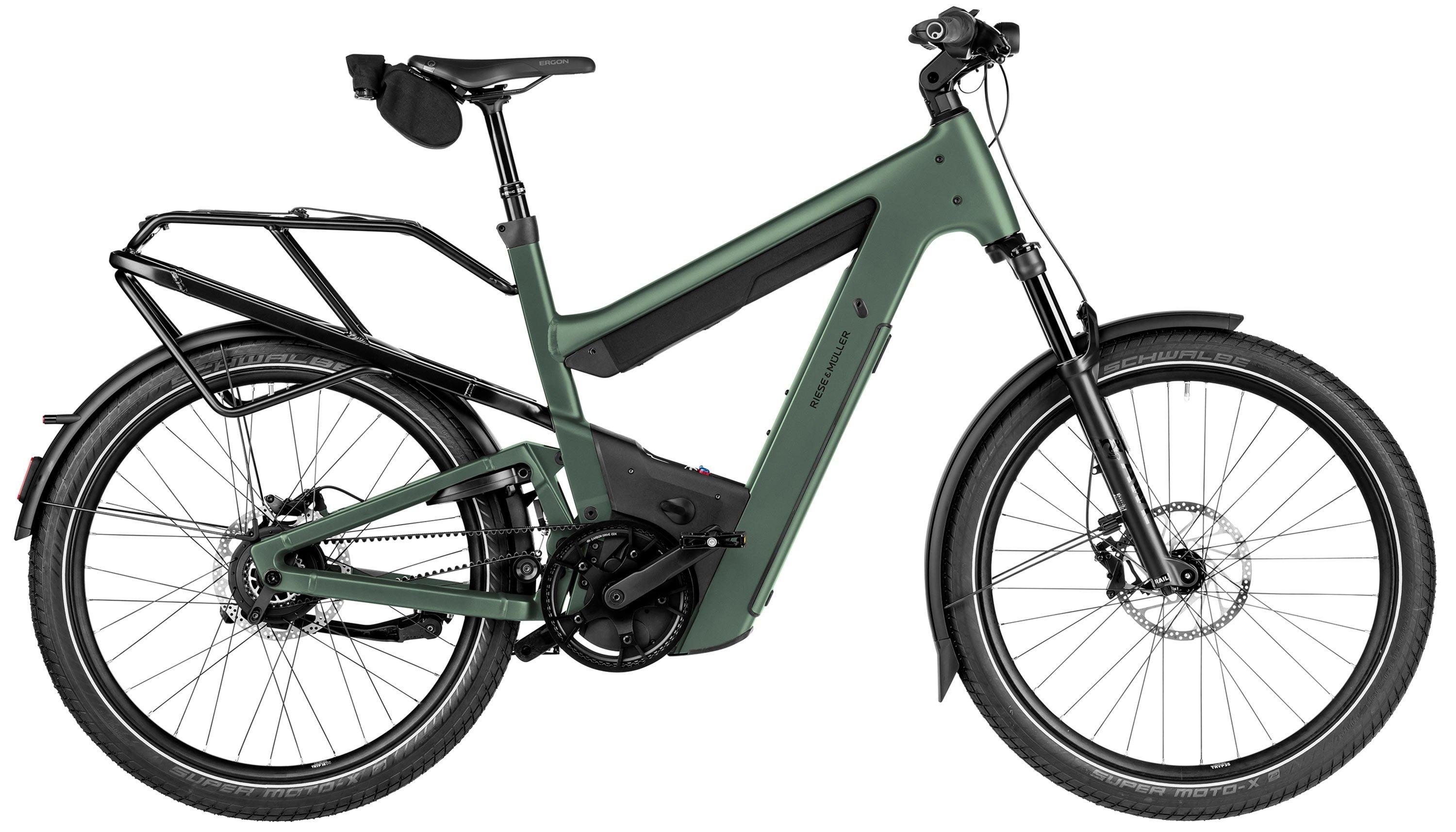 Riese & Müller Superdelite5 vario Schwarz/Grün – Image 2