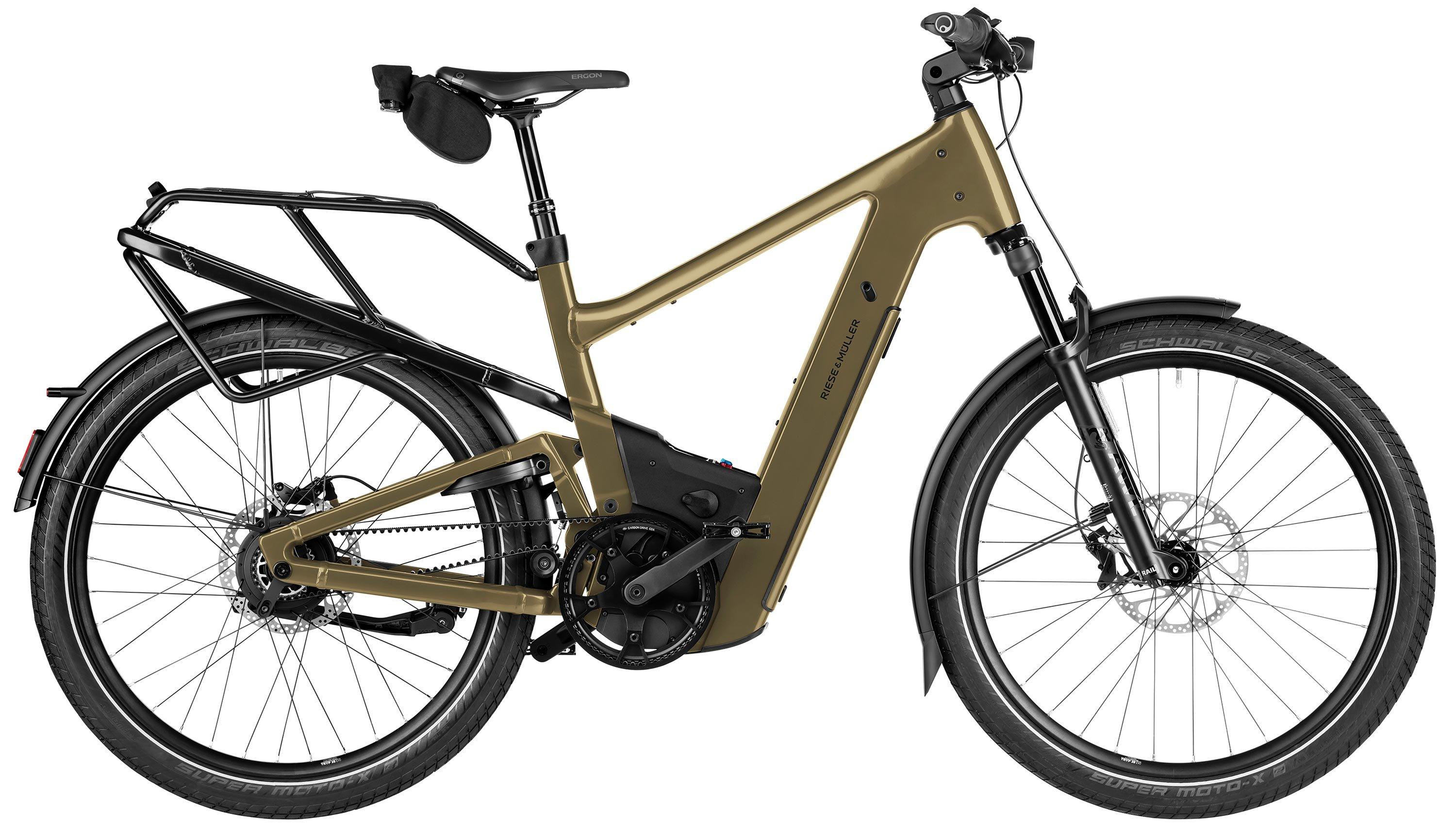Riese & Müller Delite5 vario Schwarz/Grün/Braun/Gold – Image 2