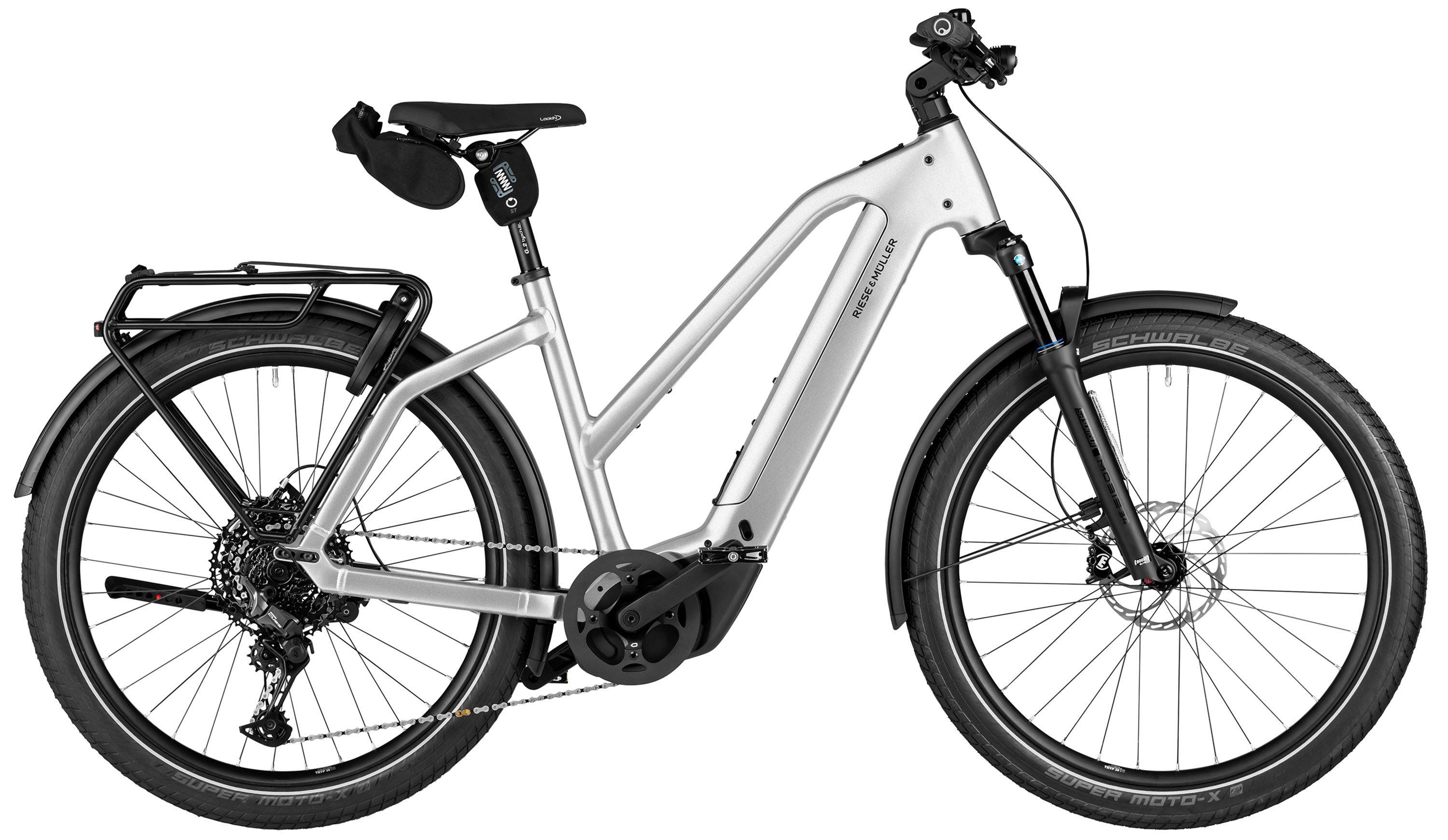 Riese & Müller Charger5 Mixte touring Grau/Silber