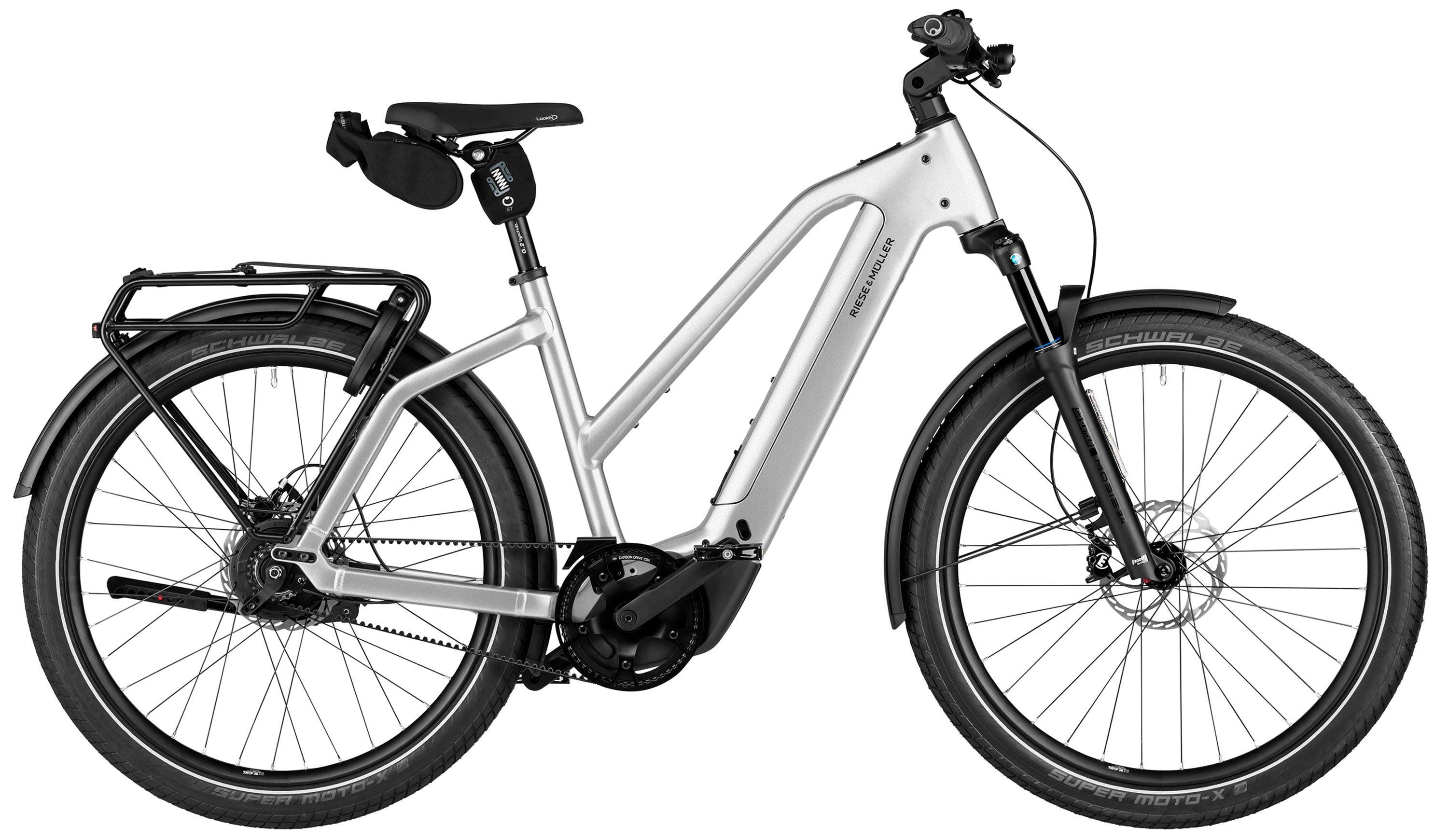 Riese & Müller Charger5 Mixte vario Grau/Silber