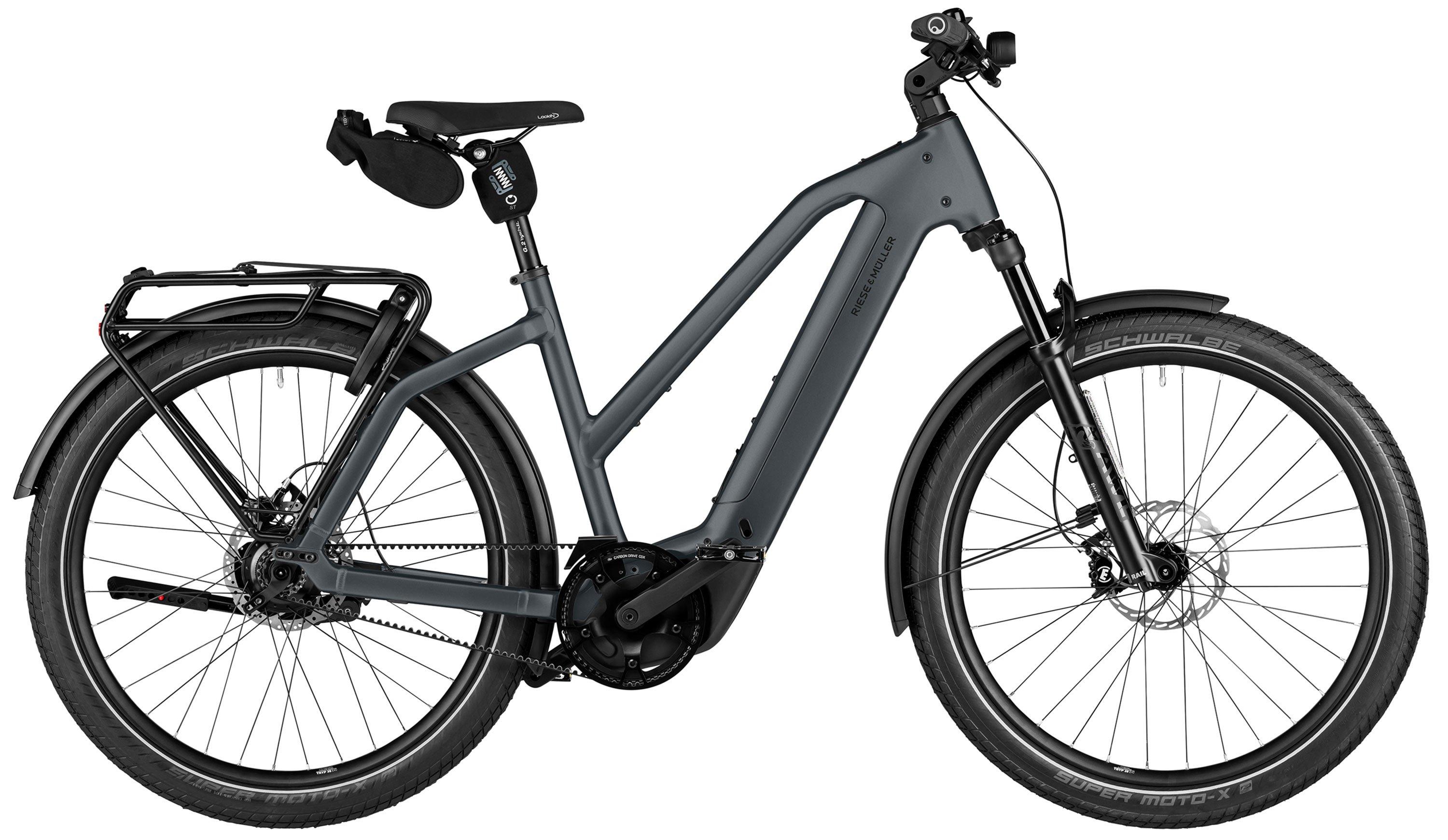Riese & Müller Charger5 Mixte rohloff Antrazit/Grau