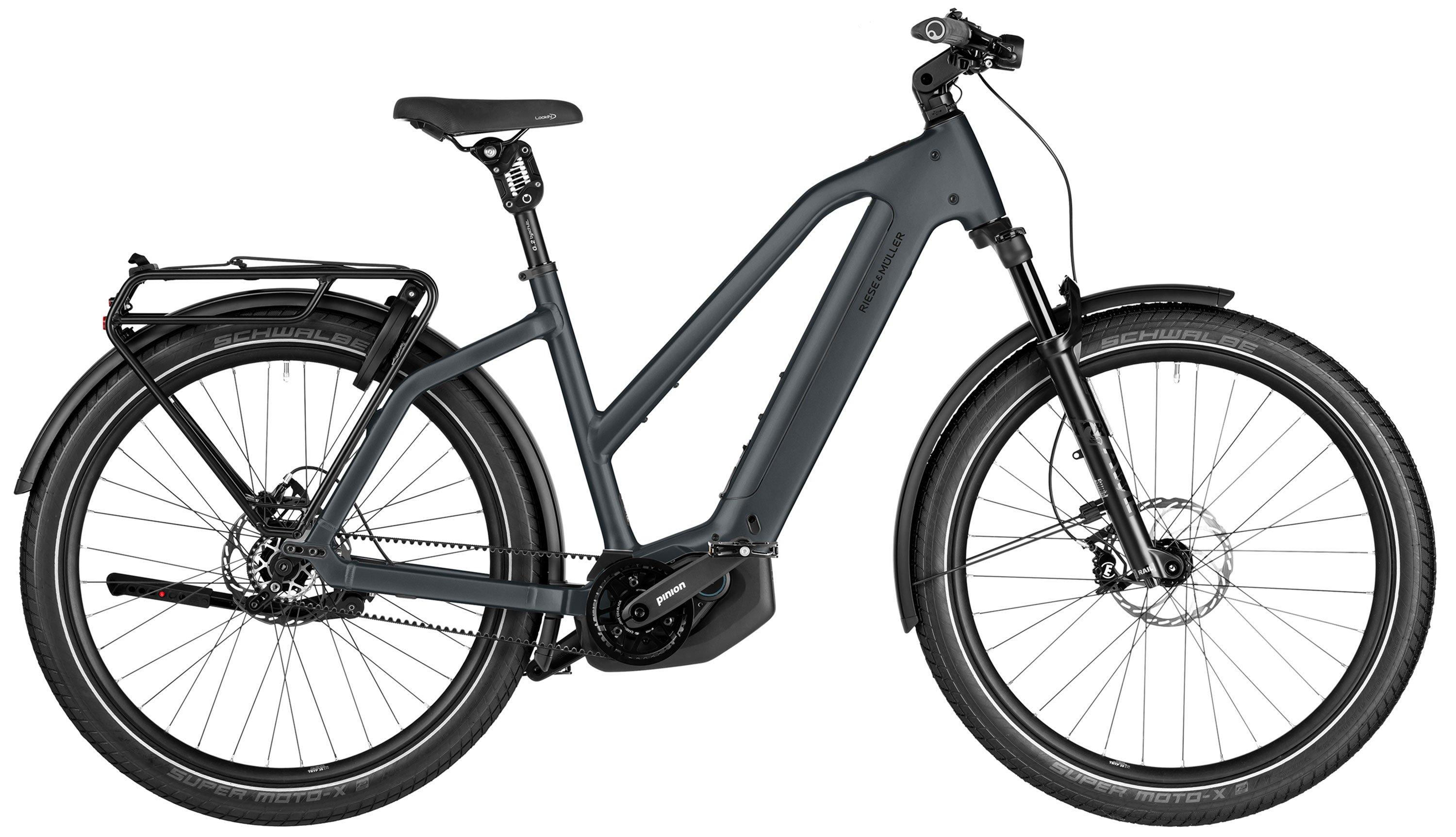 Riese & Müller Charger5 Mixte pinion Antrazit/Grau