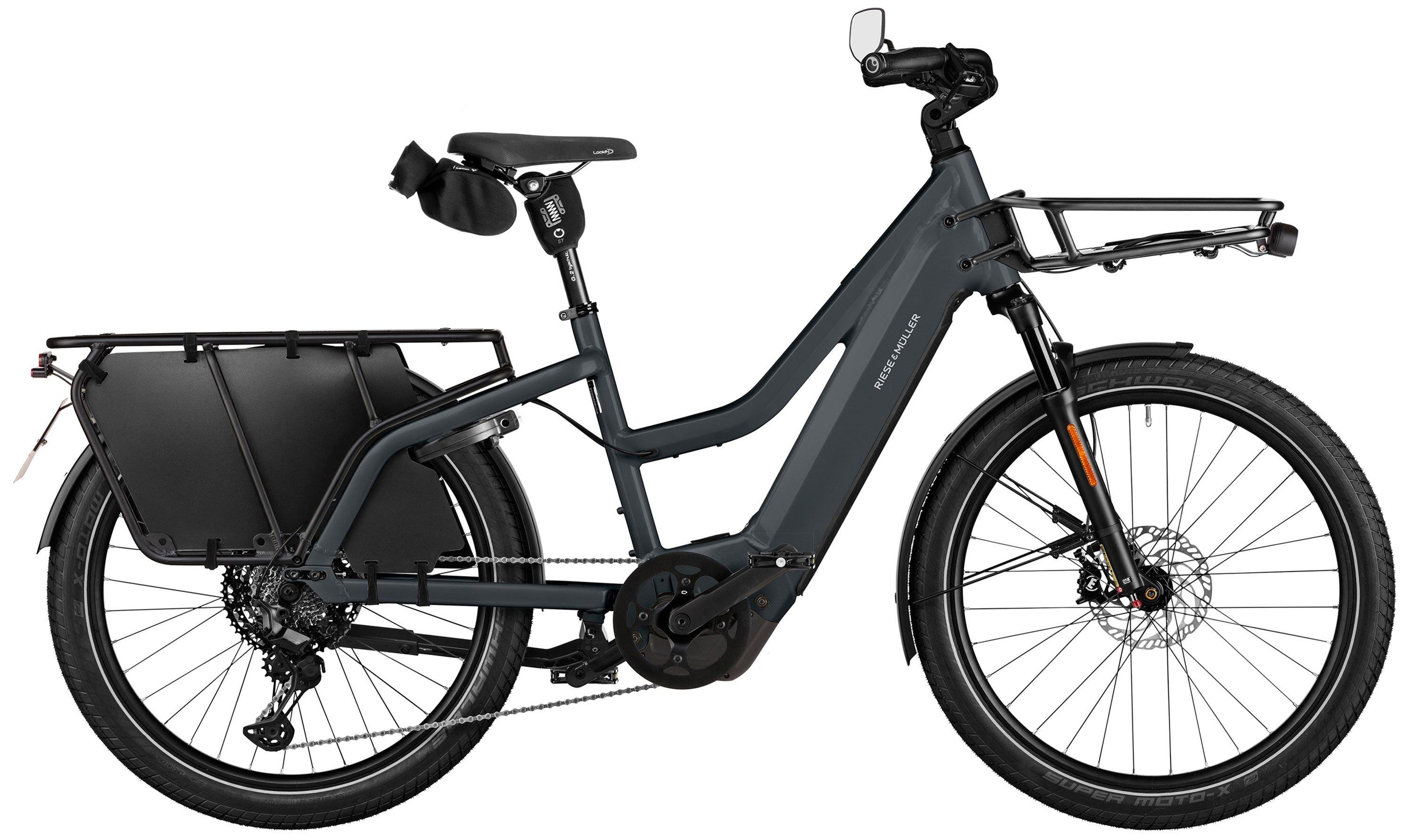 Riese & Müller Multicharger3 Mixte touring HS Schwarz/Antrazit/Grau