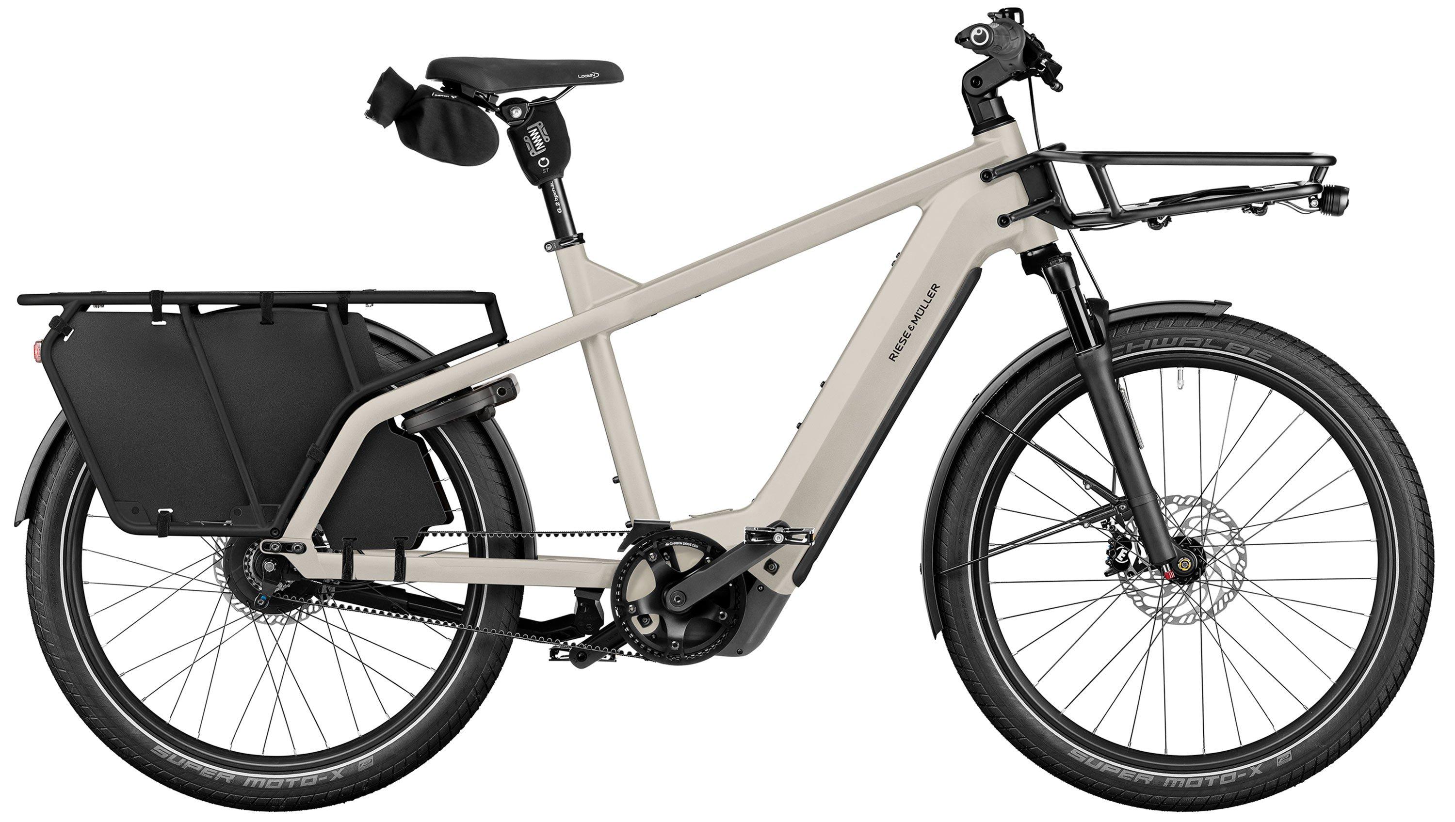 Riese & Müller Multicharger3 vario Schwarz/Beige