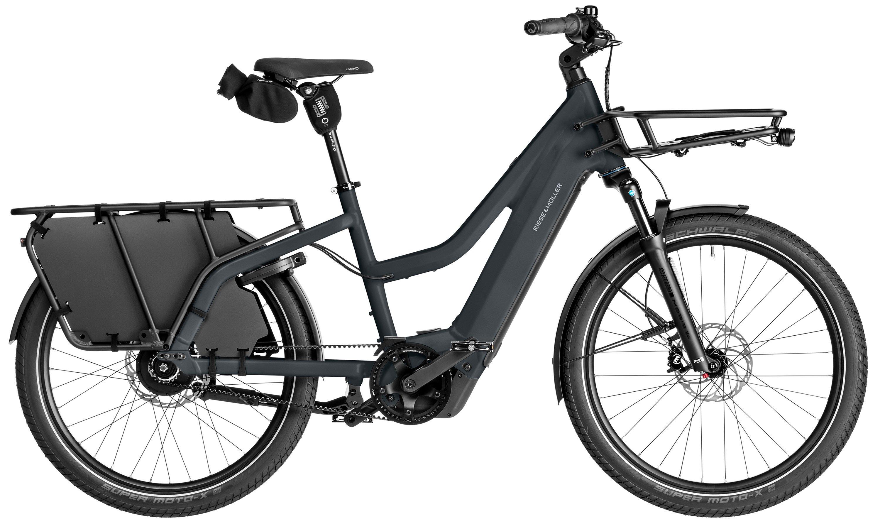 Riese & Müller Multicharger3 Mixte vario Schwarz/Antrazit/Grau