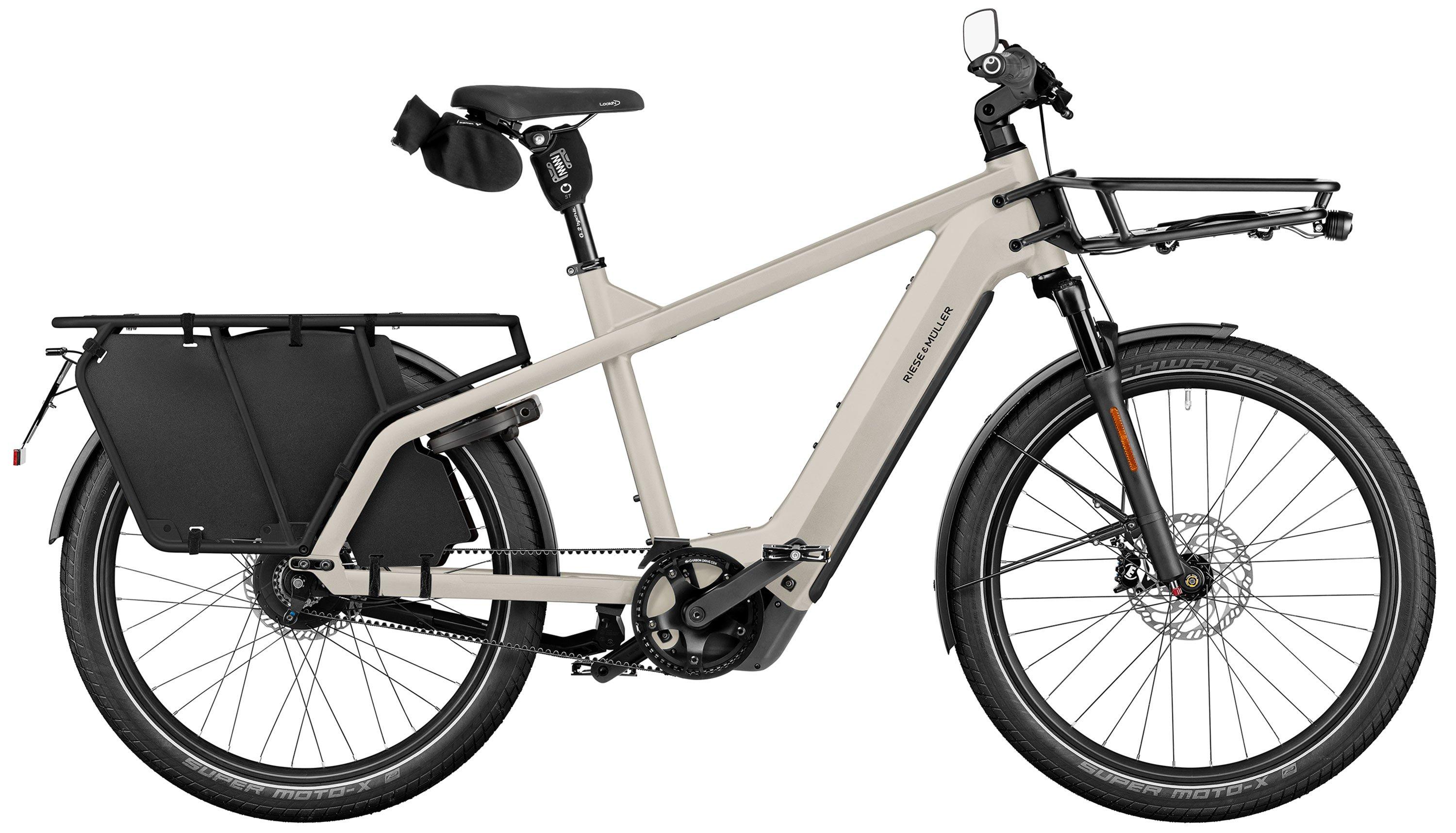 Riese & Müller Multicharger3 vario HS Schwarz/Beige