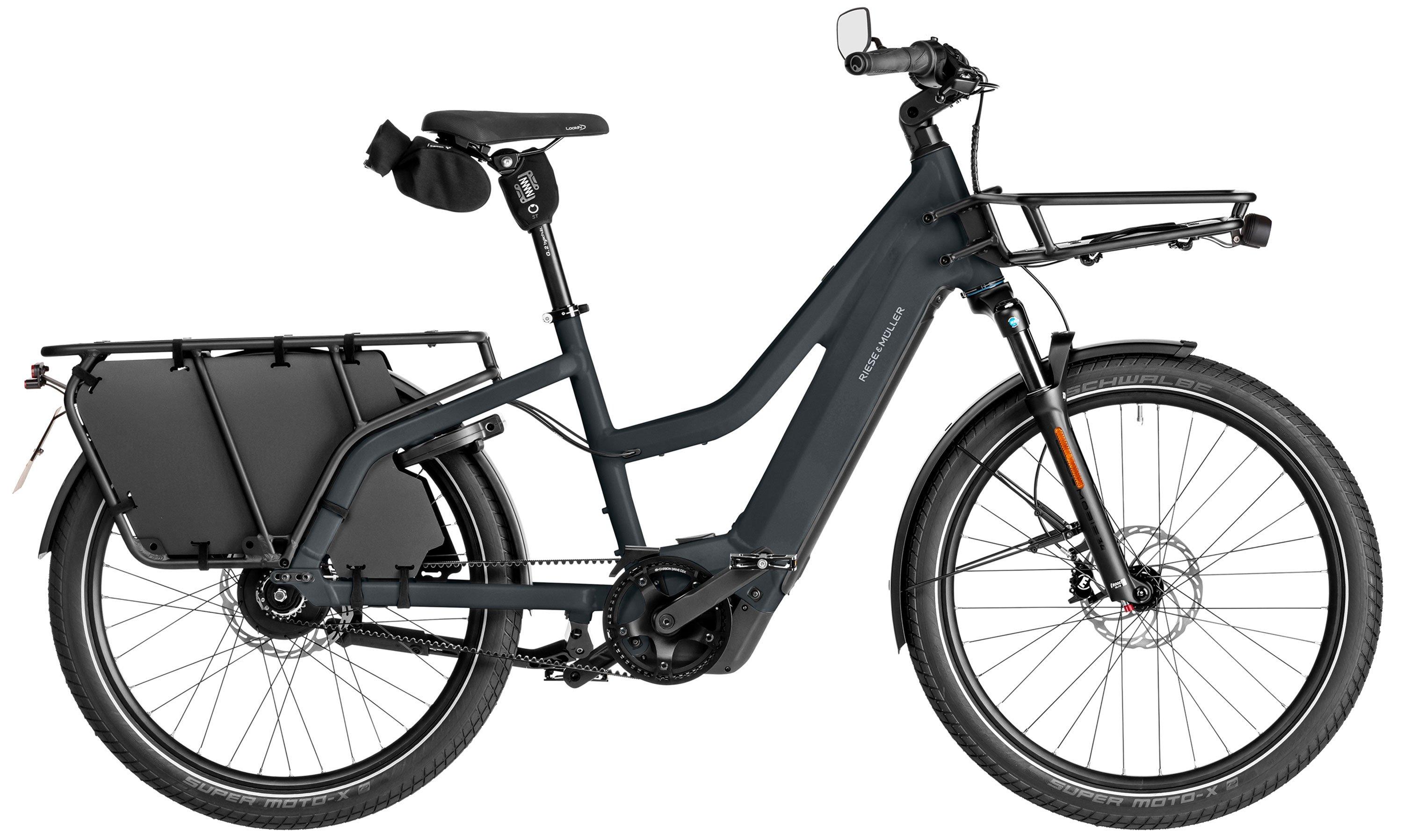 Riese & Müller Multicharger3 Mixte vario HS Schwarz/Antrazit/Grau