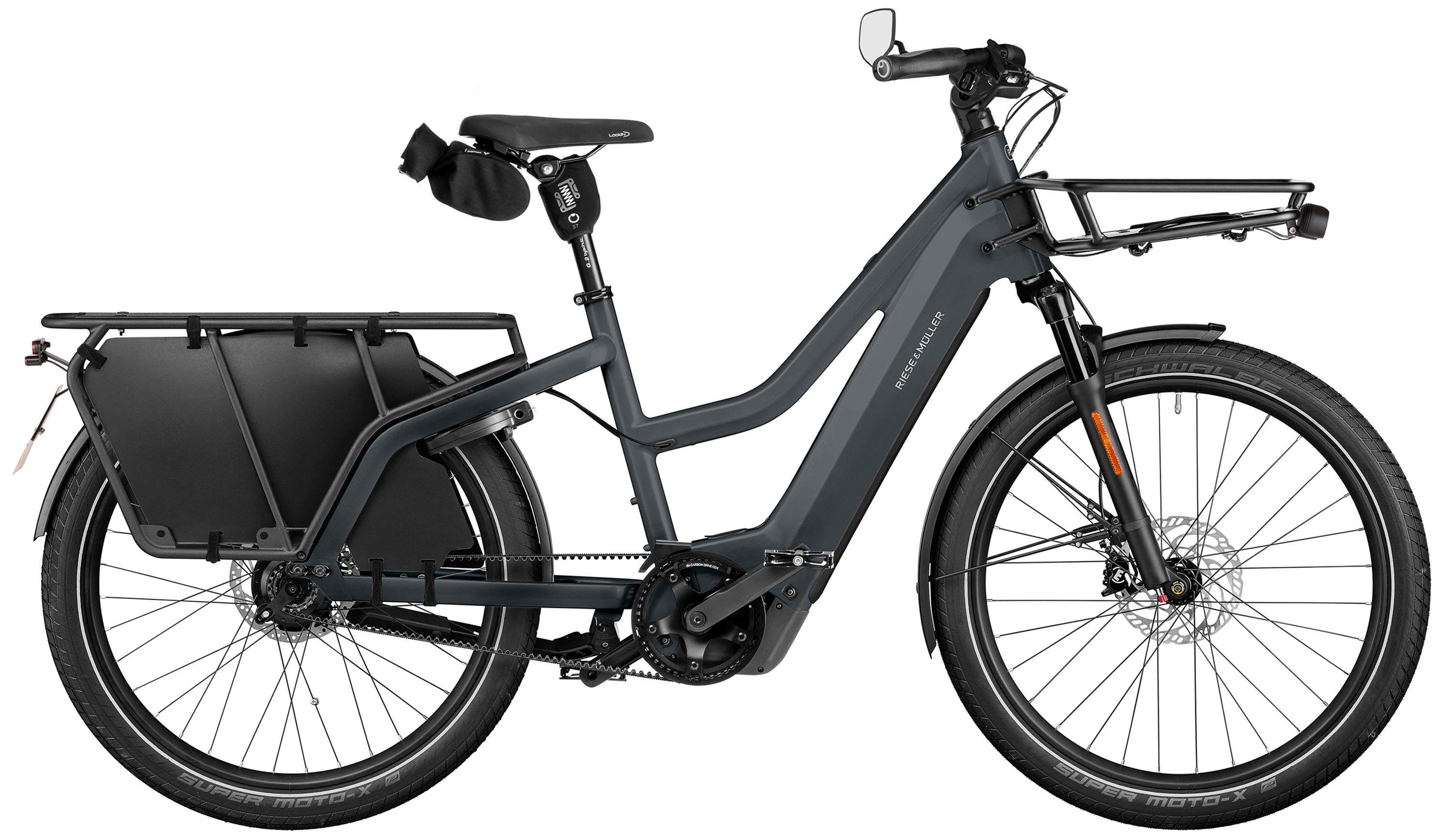 Riese & Müller Multicharger3 Mixte rohloff HS Schwarz/Antrazit/Grau