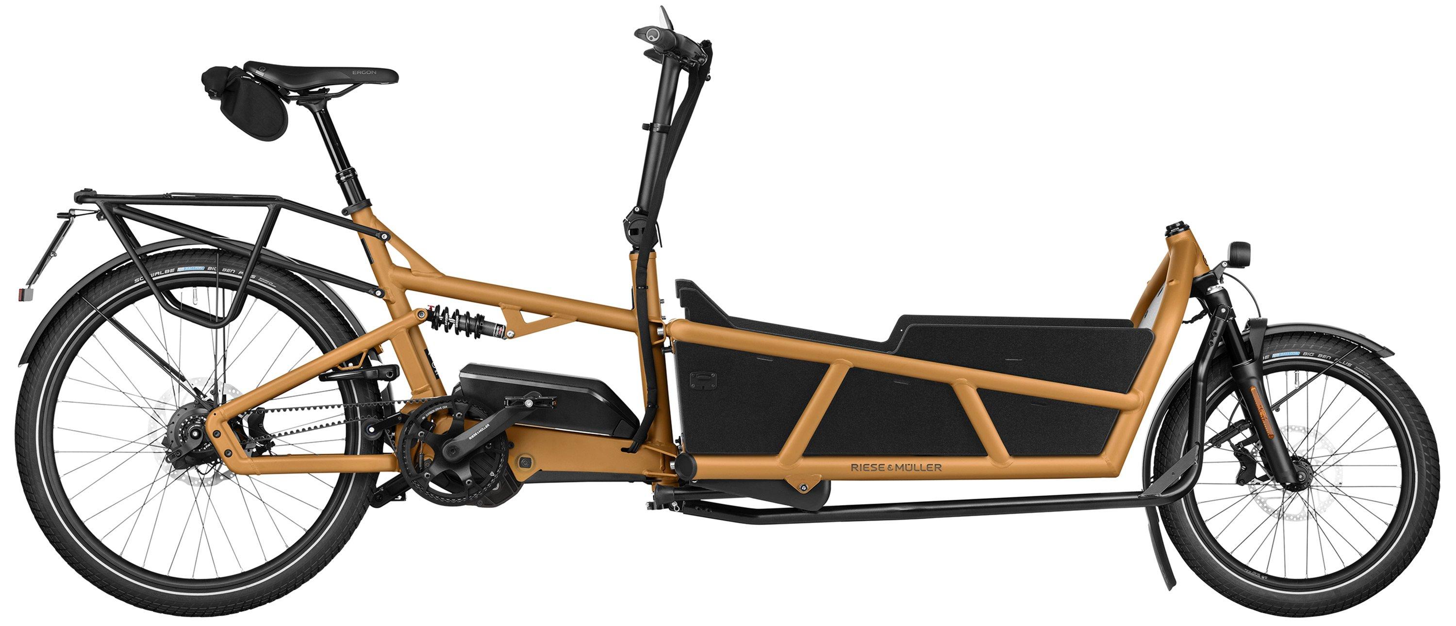 Riese & Müller Load5 75 rohloff HS Orange/Gelb/Gold