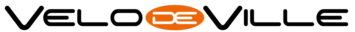 Entdecken Sie das stilvolle Velo de Ville Logo, ein Symbol für hochwertige Fahrräder und moderne Mobilität.
