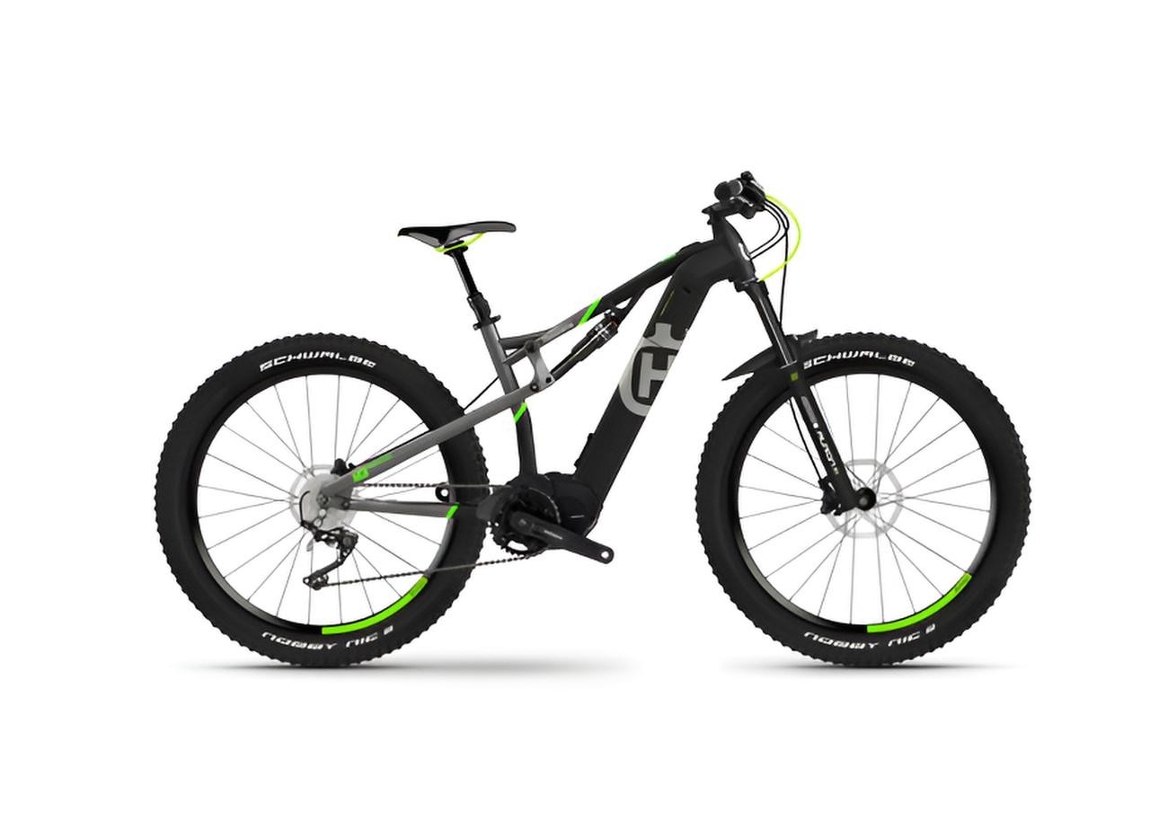 Das Bild zeigt das Husqvarna Mountain Cross MC6, ein leistungsstarkes e-Bike.