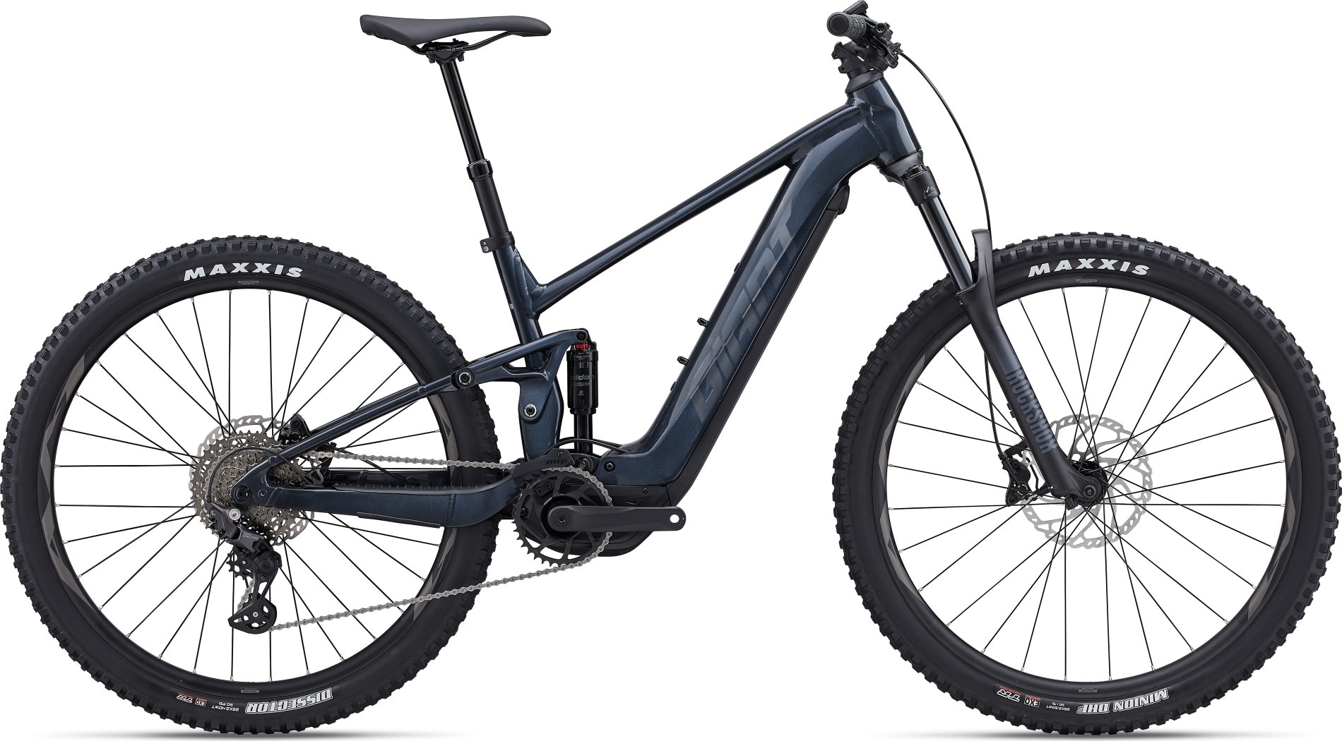 Entdecke das Giant MY23 Stance E+ 1 E-Bike in Cold Iron. Perfekt für anspruchsvolle Trails mit kraftvollem Motor un
