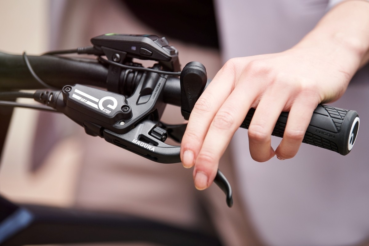 Das Bild zeigt einen Ergon Lenker