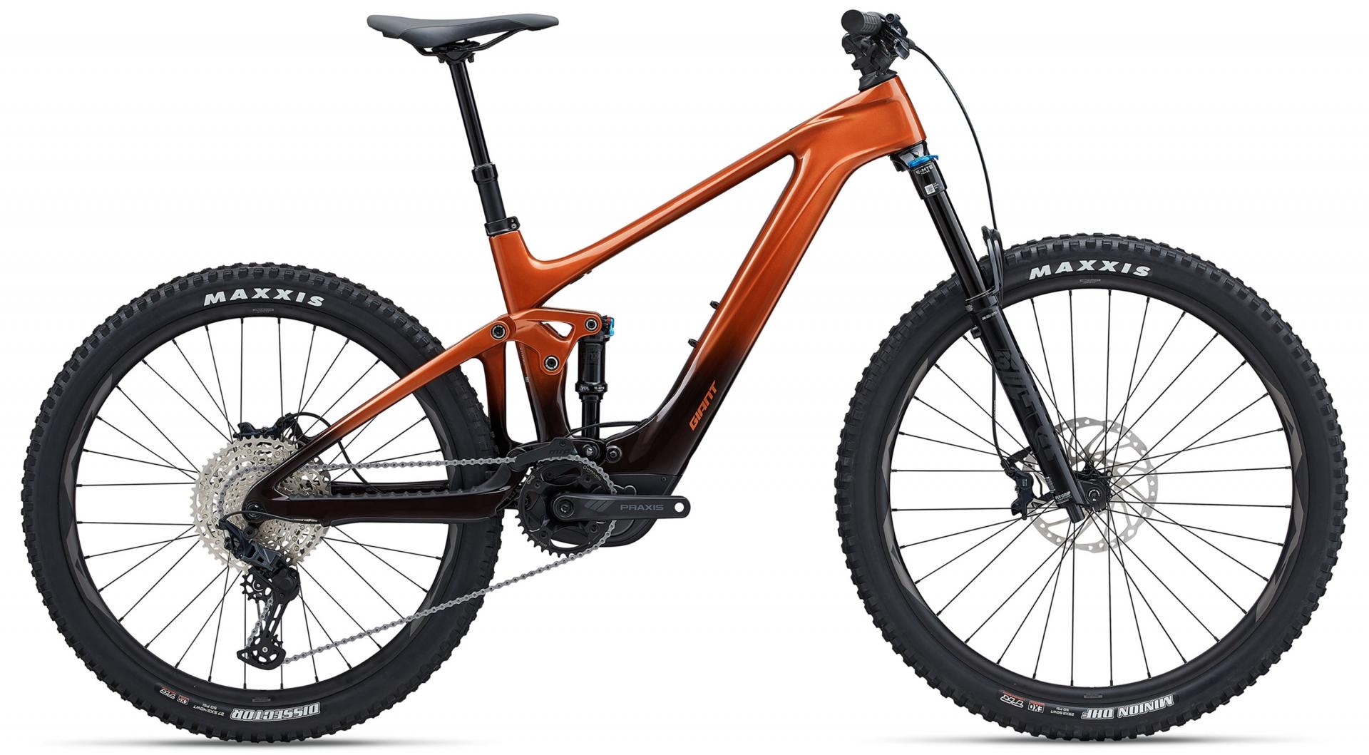 Entdecken Sie das Giant Trance X Advanced E+ 2023, ein leistungsstarkes E-Bike mit modernem Design und robusten Max
