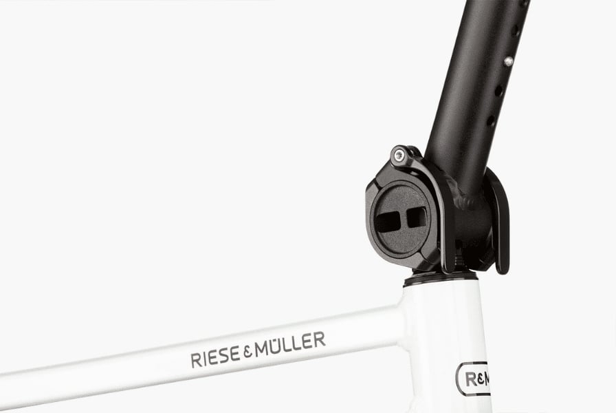 Riese & Müller Tinker Vario E-Bike Sattelstütze Detailansicht