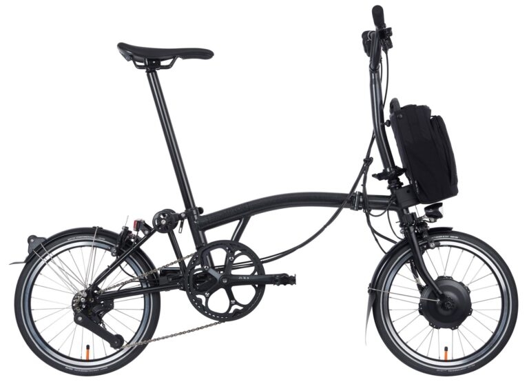 Entdecken Sie das kompakte E-Faltrad Brompton Electric P Line. Perfekt für die Stadt, mit leichter Bauweise und ele